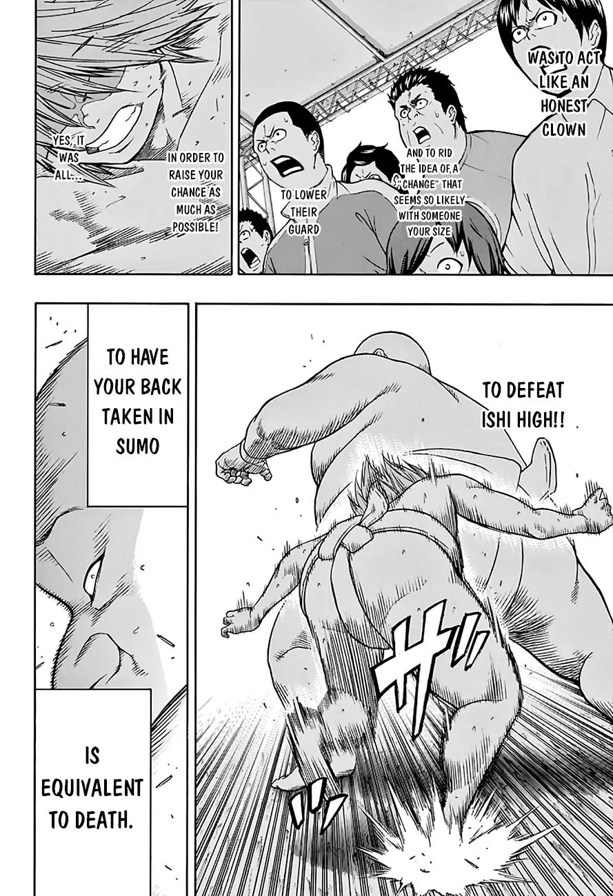 Hinomaru Zumou Chapter 53 page 18 - Chapter 53: An Honest Jester