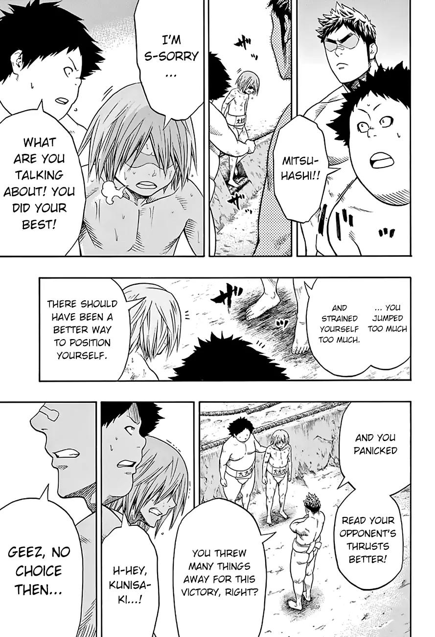 Hinomaru Zumou Chapter 54 page 18 - Chapter 54: Comrades