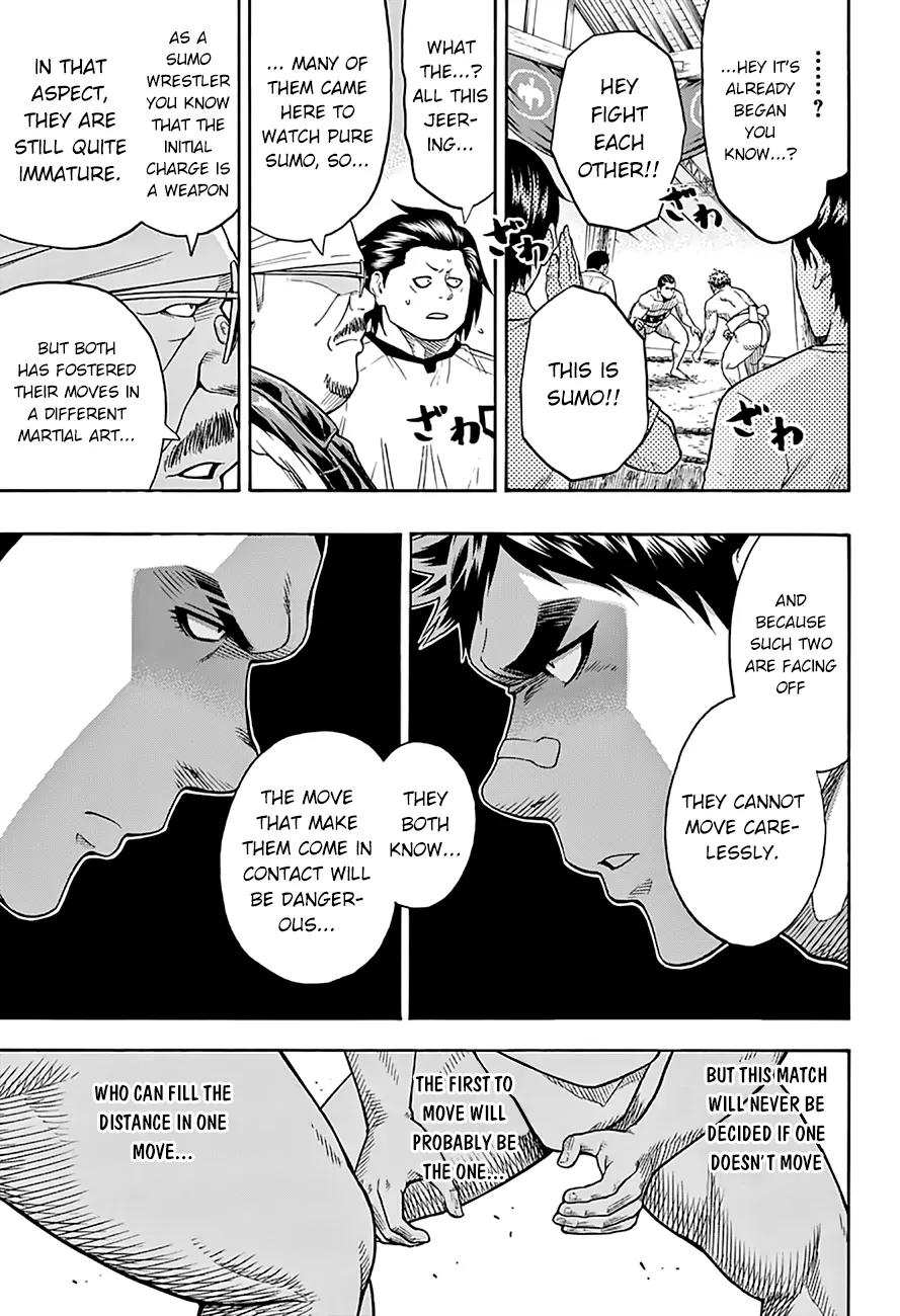 Hinomaru Zumou Chapter 55 page 10 - Chapter 55: To Scrape Off