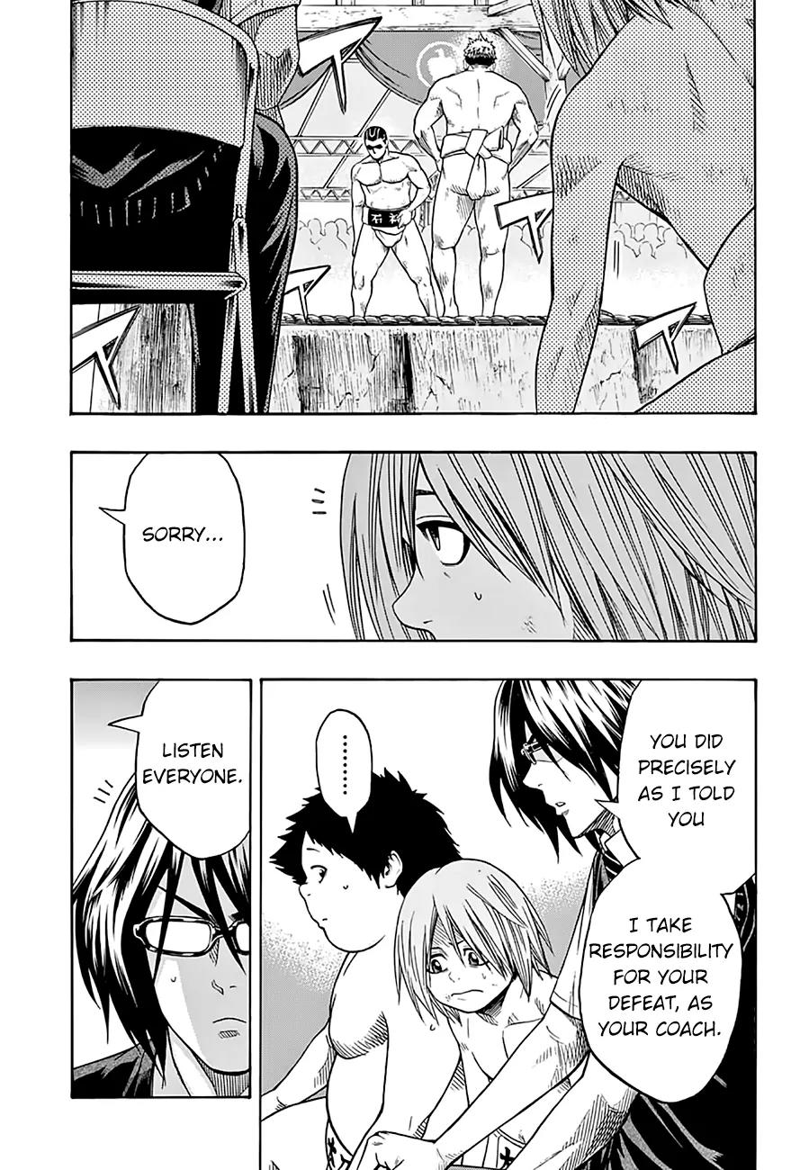 Hinomaru Zumou Chapter 55 page 4 - Chapter 55: To Scrape Off