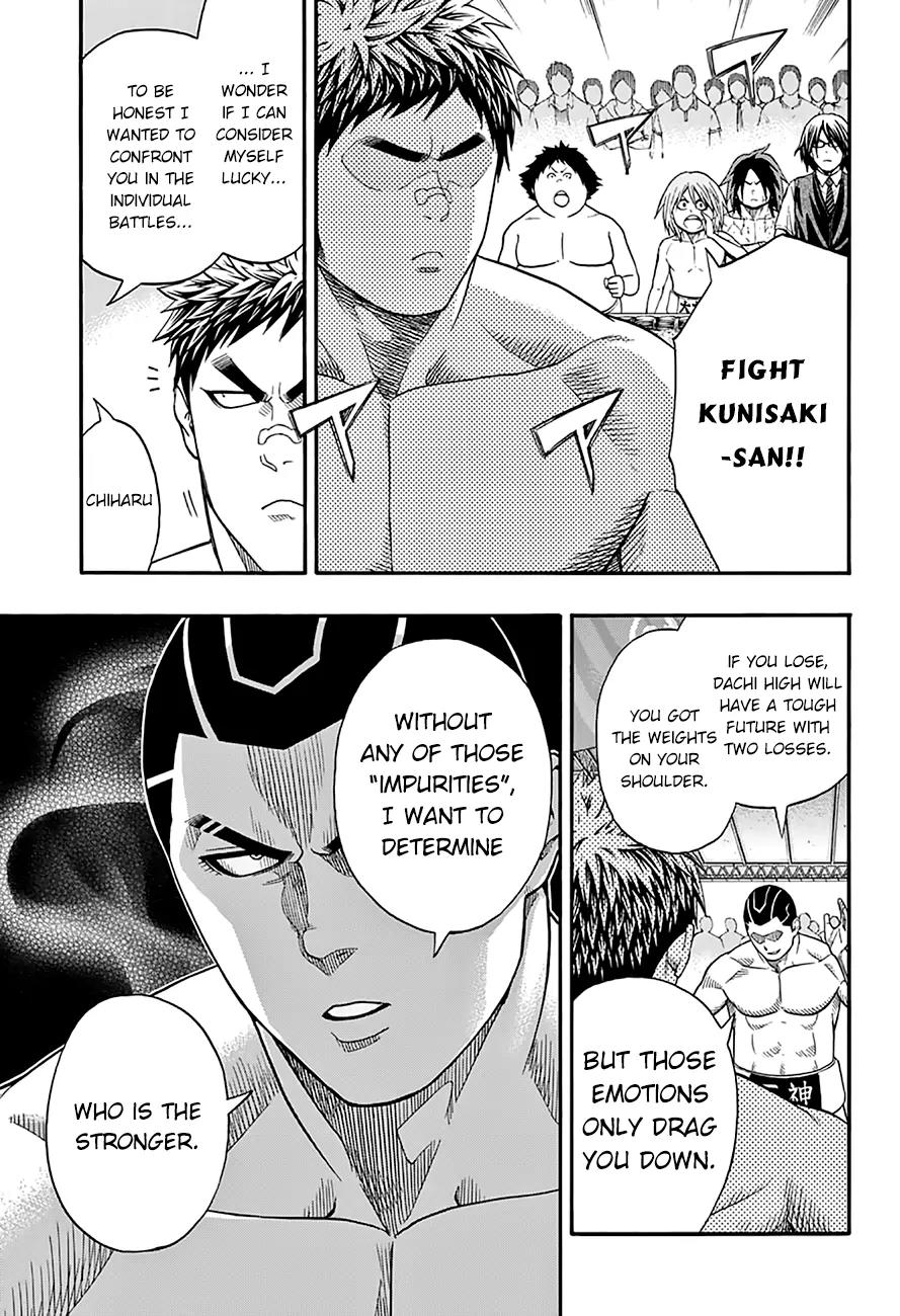 Hinomaru Zumou Chapter 55 page 6 - Chapter 55: To Scrape Off