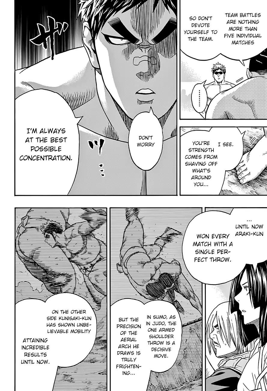 Hinomaru Zumou Chapter 55 page 7 - Chapter 55: To Scrape Off