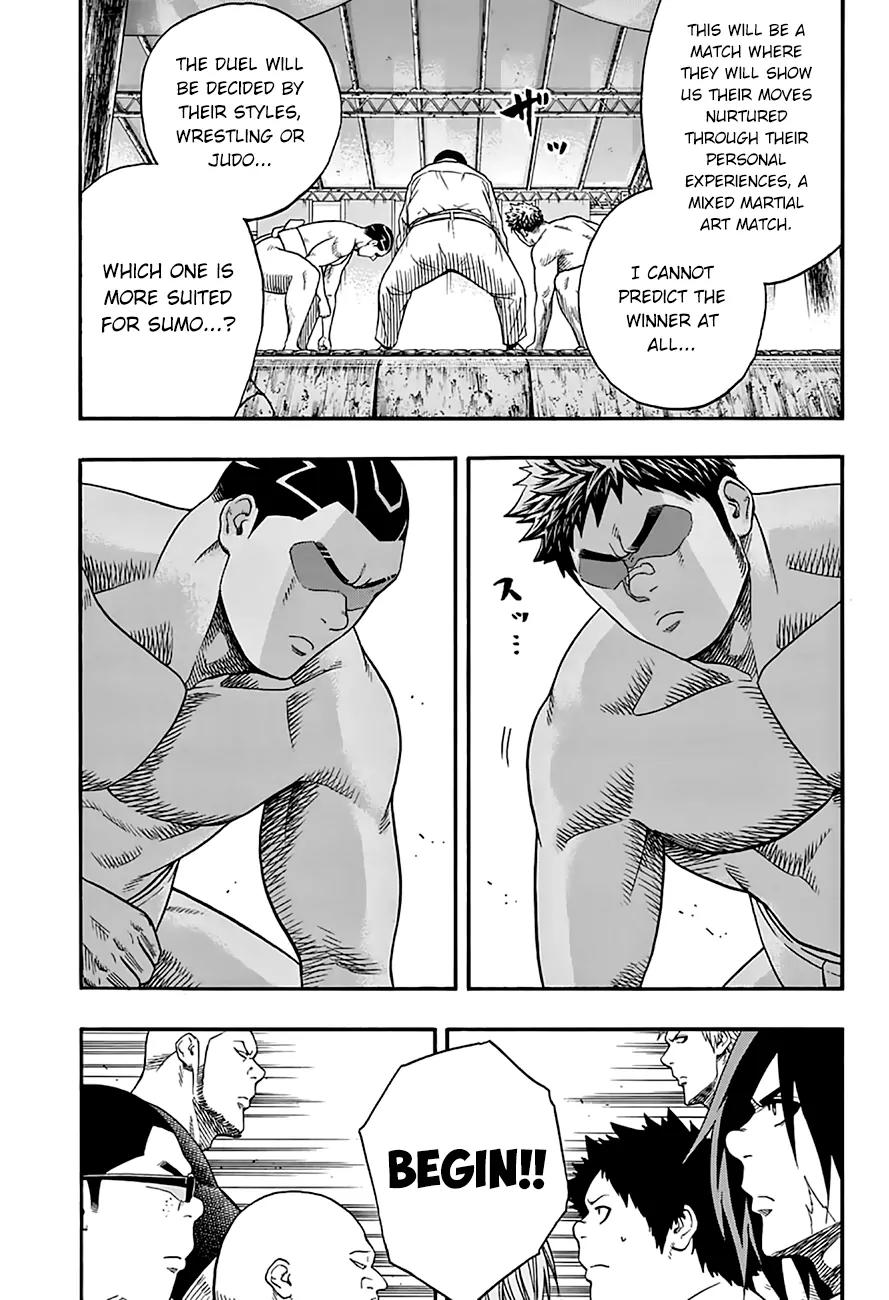 Hinomaru Zumou Chapter 55 page 8 - Chapter 55: To Scrape Off