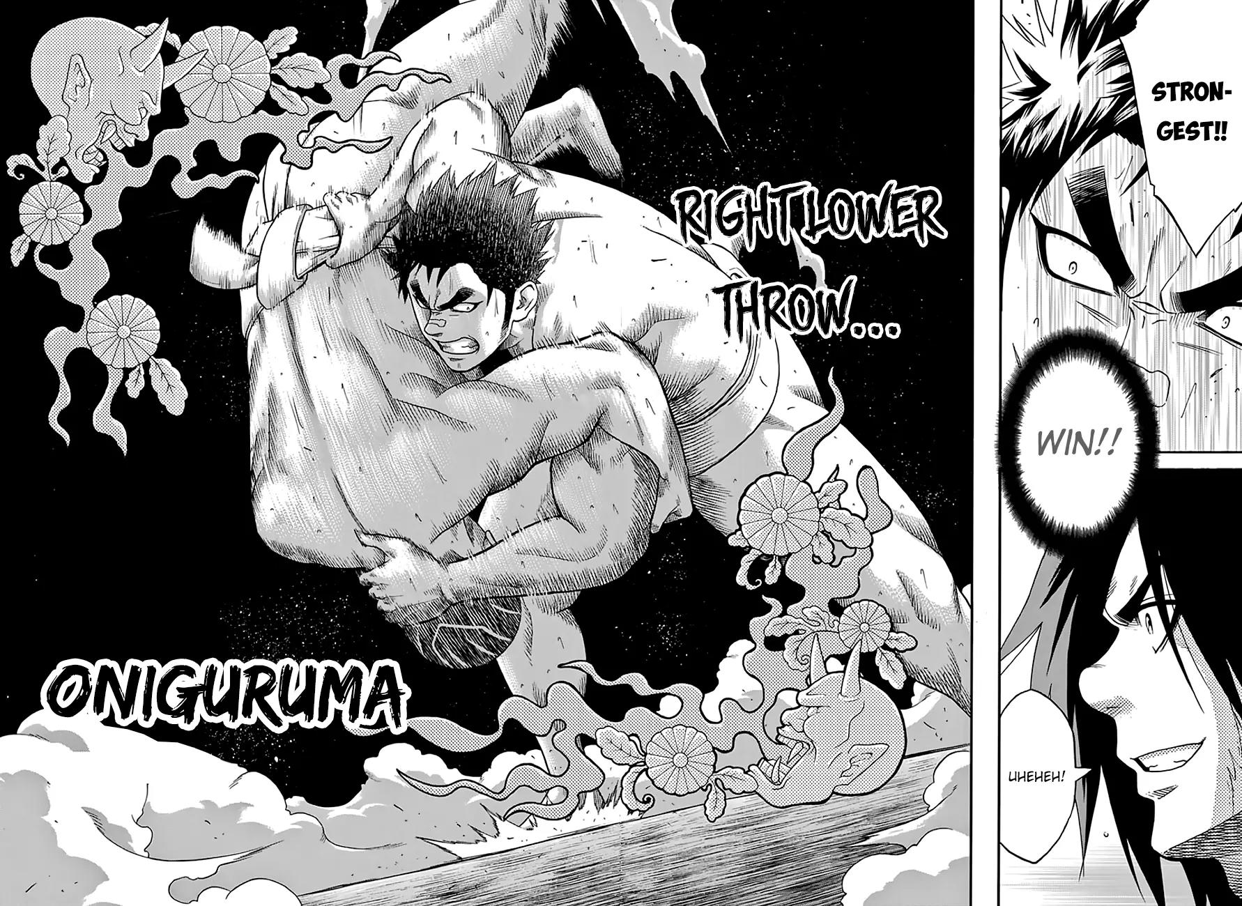 Hinomaru Zumou Chapter 56 page 10 - Chapter 56: Concentration and Idle Thoughts