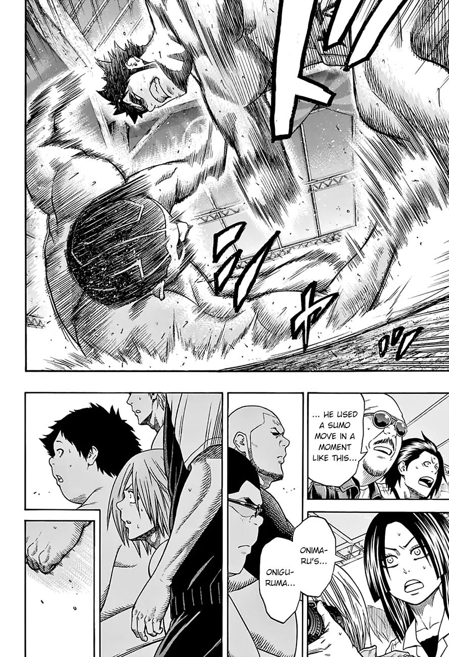 Hinomaru Zumou Chapter 56 page 11 - Chapter 56: Concentration and Idle Thoughts