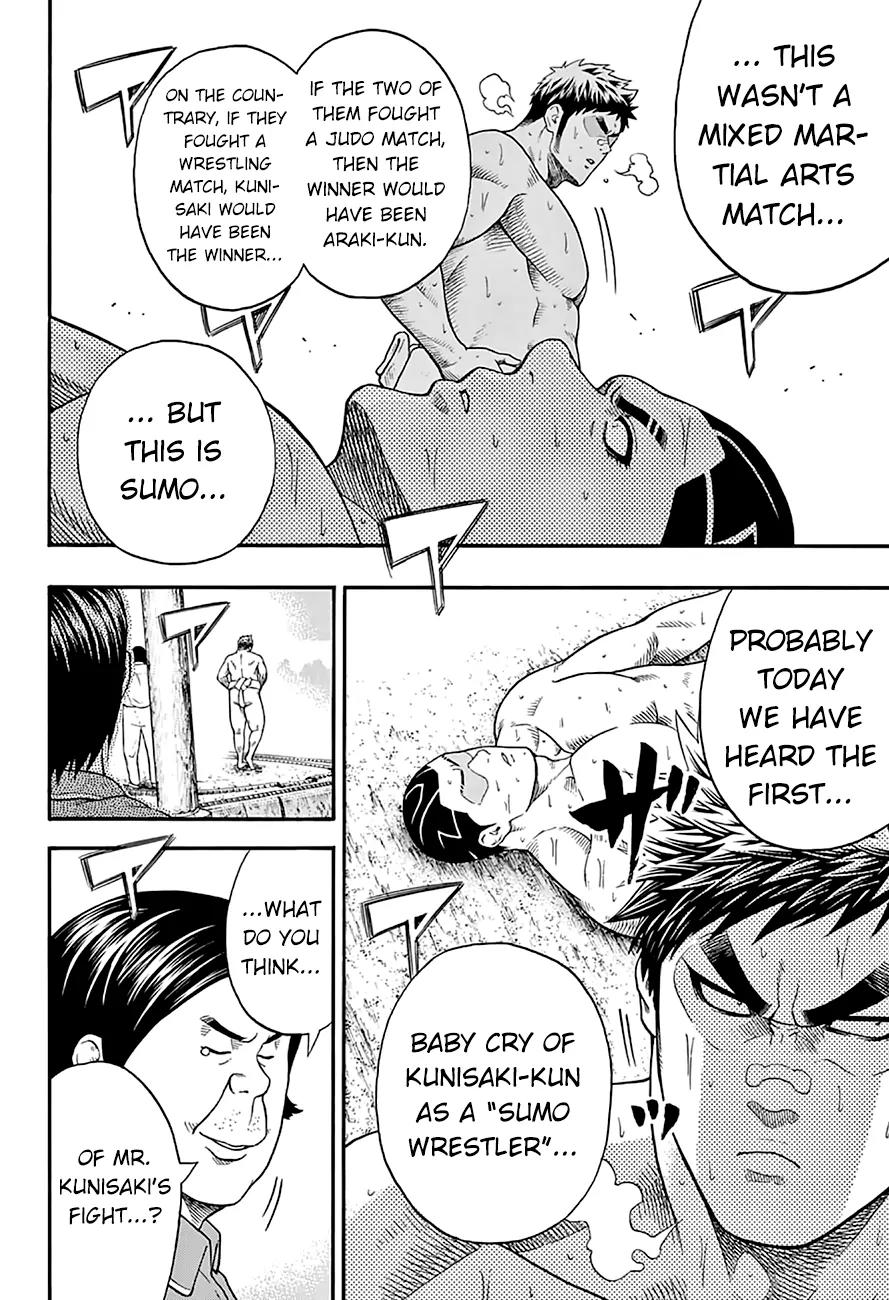 Hinomaru Zumou Chapter 56 page 13 - Chapter 56: Concentration and Idle Thoughts