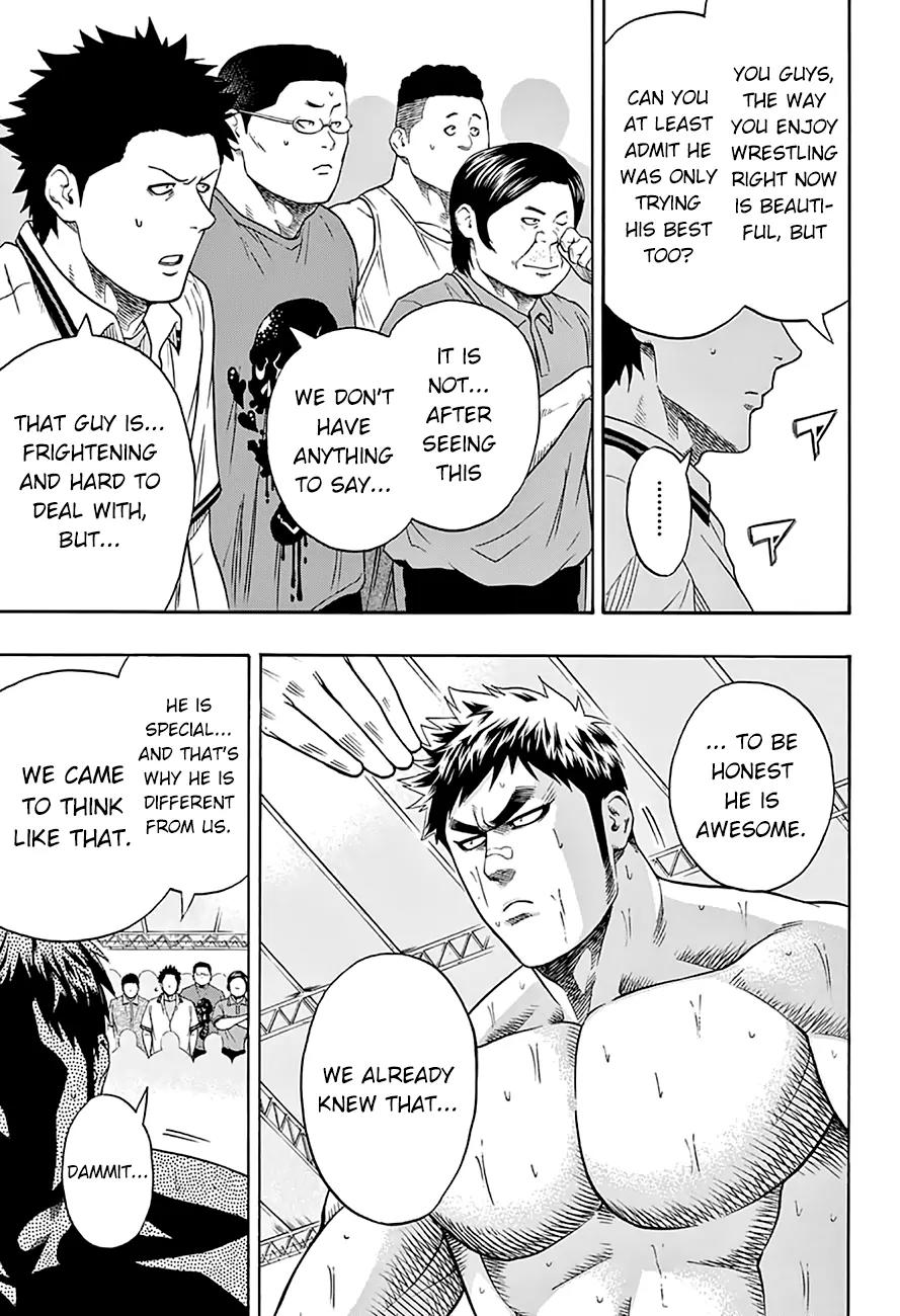 Hinomaru Zumou Chapter 56 page 14 - Chapter 56: Concentration and Idle Thoughts