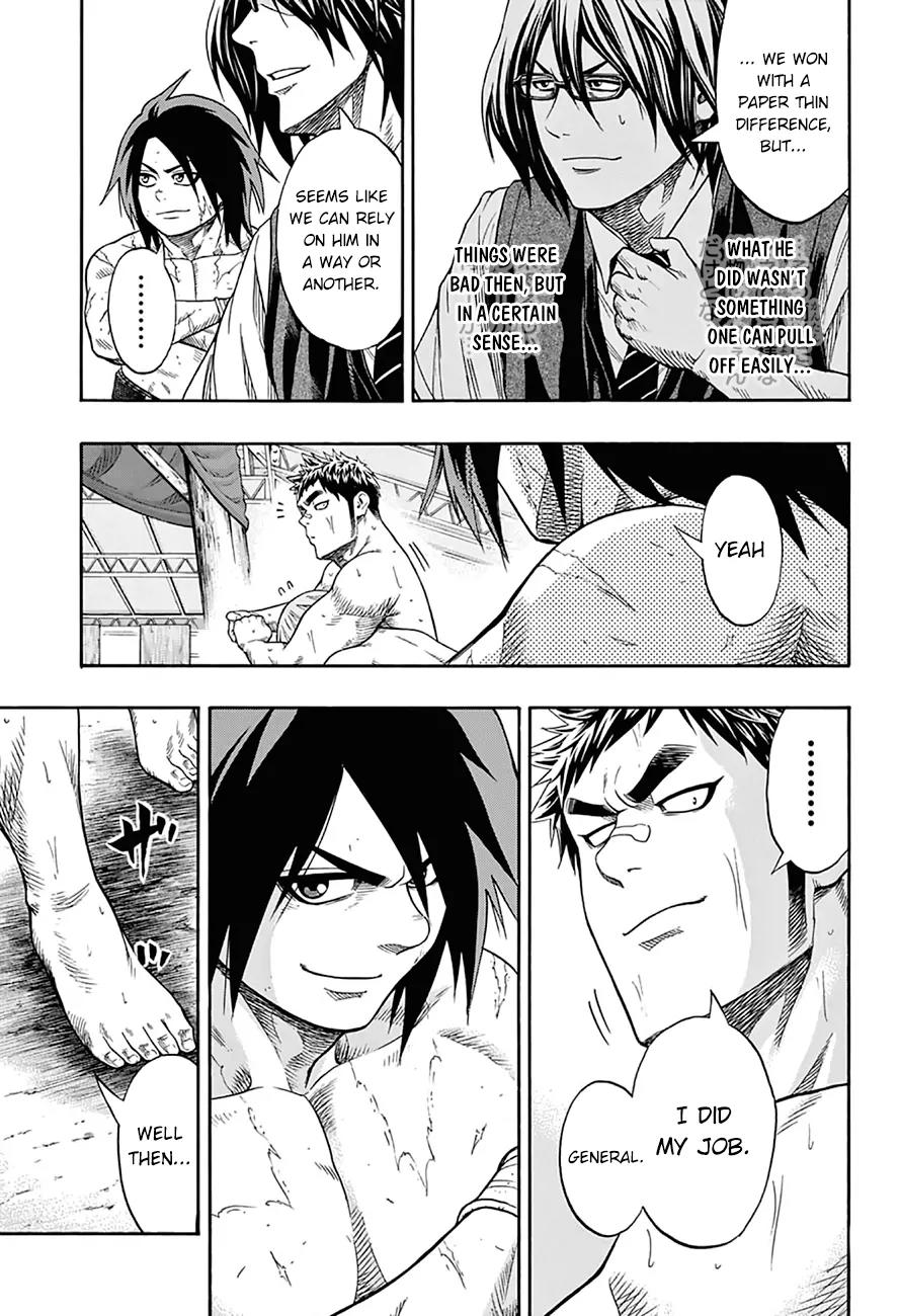 Hinomaru Zumou Chapter 56 page 16 - Chapter 56: Concentration and Idle Thoughts