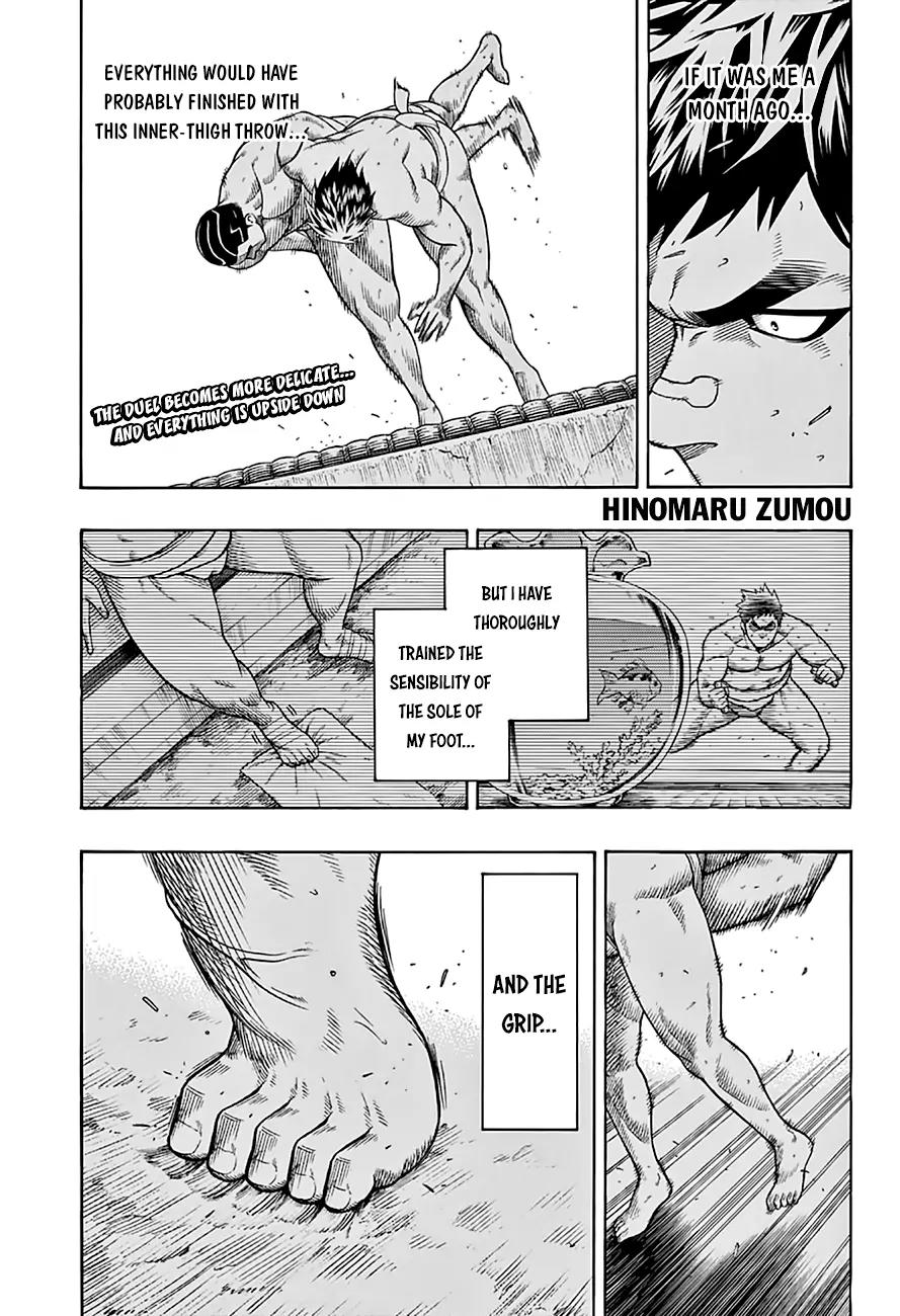 Hinomaru Zumou Chapter 56 page 2 - Chapter 56: Concentration and Idle Thoughts