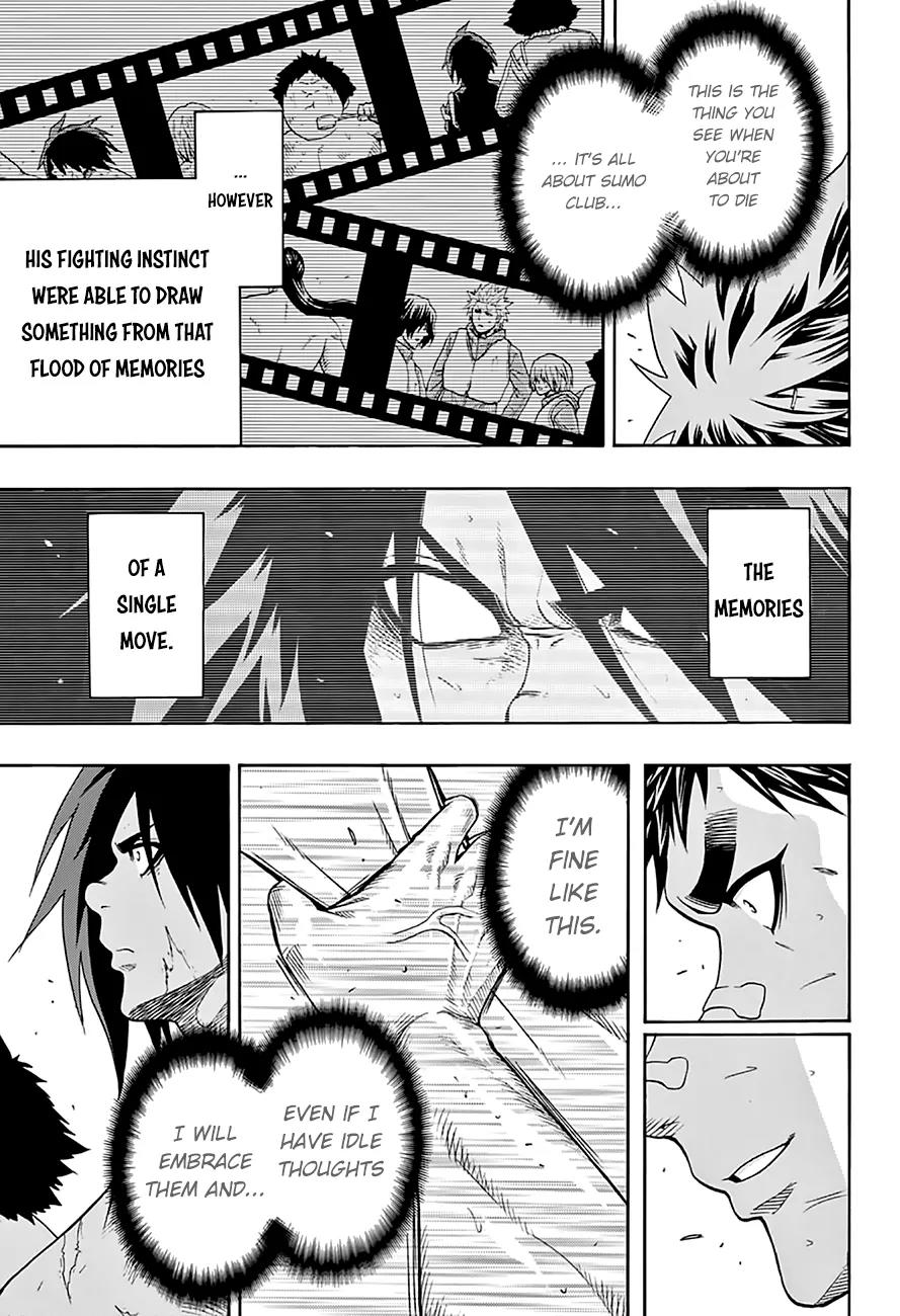 Hinomaru Zumou Chapter 56 page 9 - Chapter 56: Concentration and Idle Thoughts