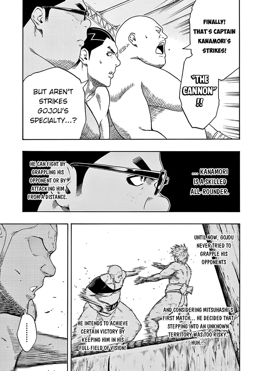 Hinomaru Zumou Chapter 57 page 16 - Chapter 57: An Unpleasant Group