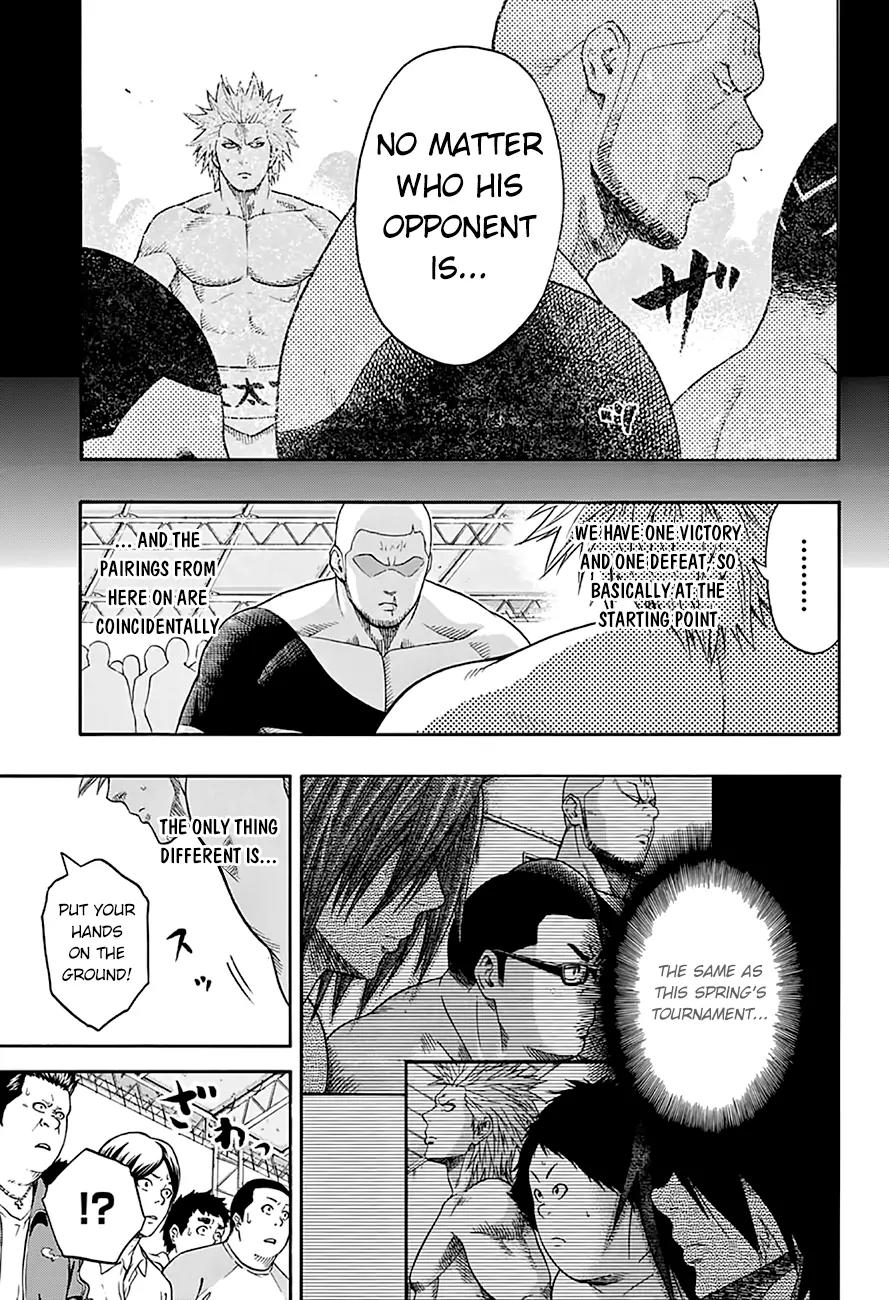 Hinomaru Zumou Chapter 57 page 8 - Chapter 57: An Unpleasant Group