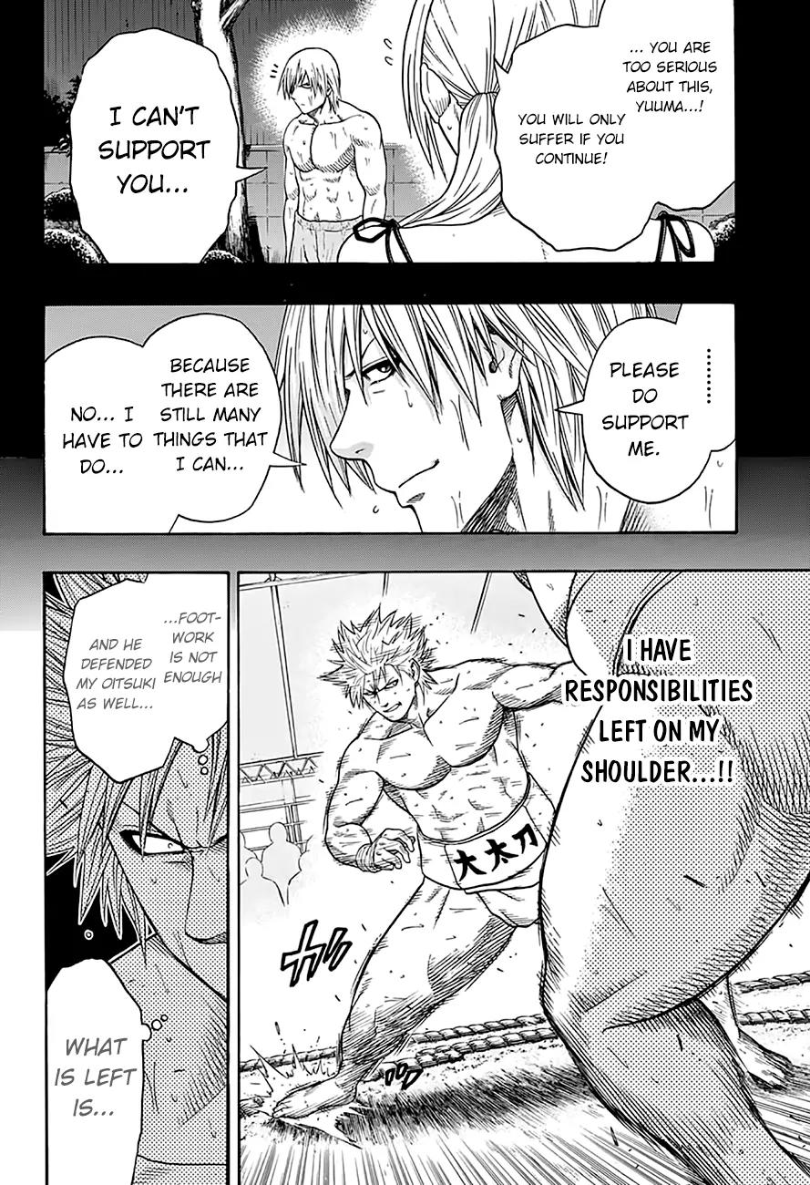 Hinomaru Zumou Chapter 58 page 14 - Chapter 58: The Things I Have To Do