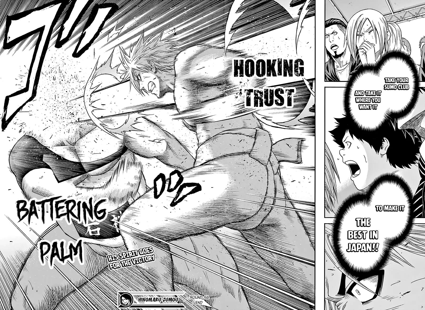 Hinomaru Zumou Chapter 58 page 18 - Chapter 58: The Things I Have To Do