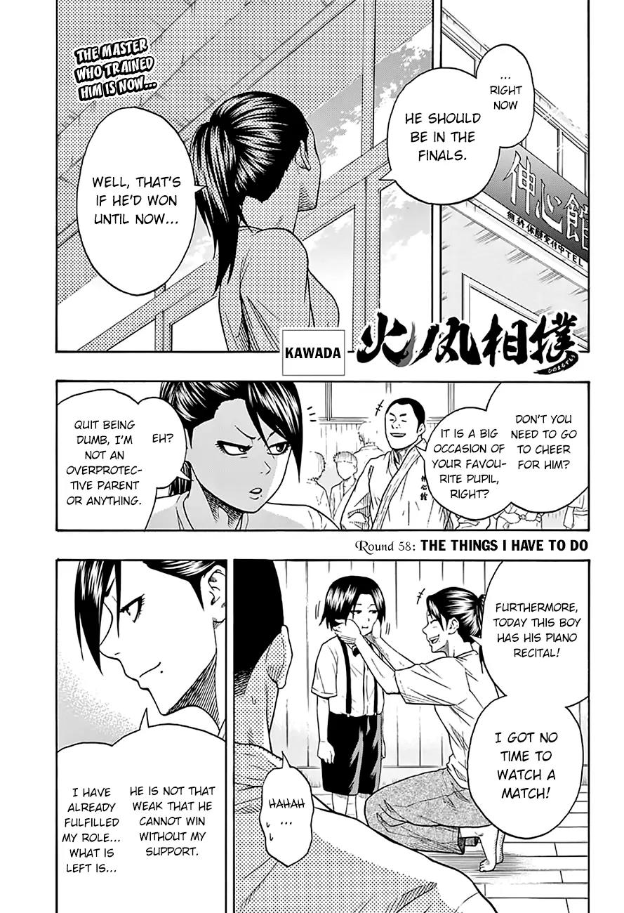 Hinomaru Zumou Chapter 58 page 2 - Chapter 58: The Things I Have To Do