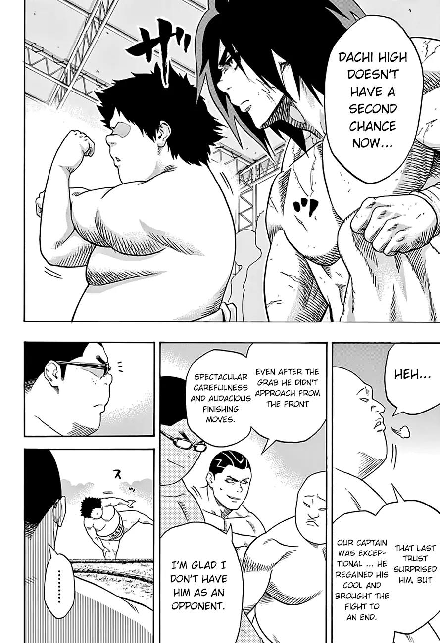 Hinomaru Zumou Chapter 59 page 10 - Chapter 59: The Captain and The Captain