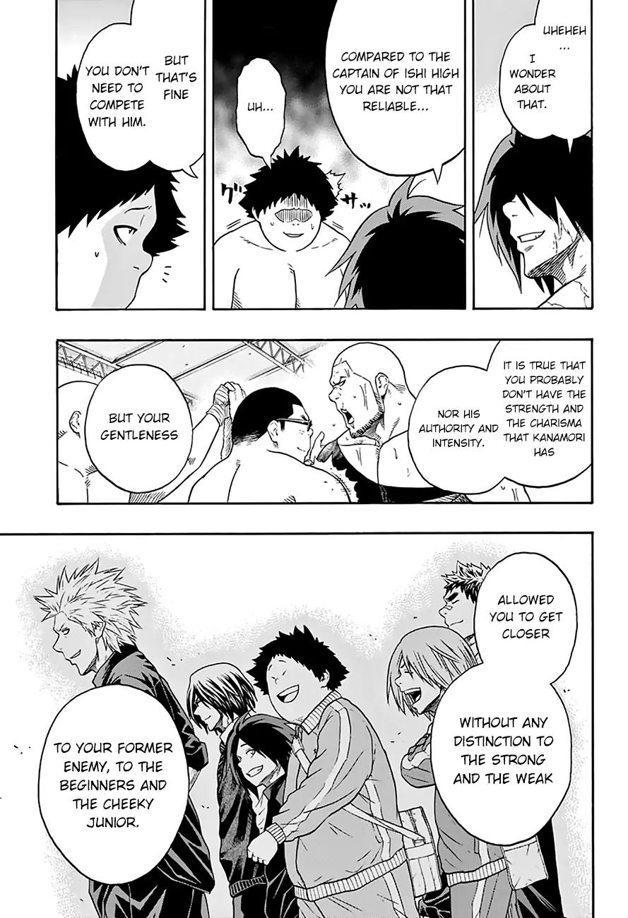Hinomaru Zumou Chapter 59 page 15 - Chapter 59: The Captain and The Captain