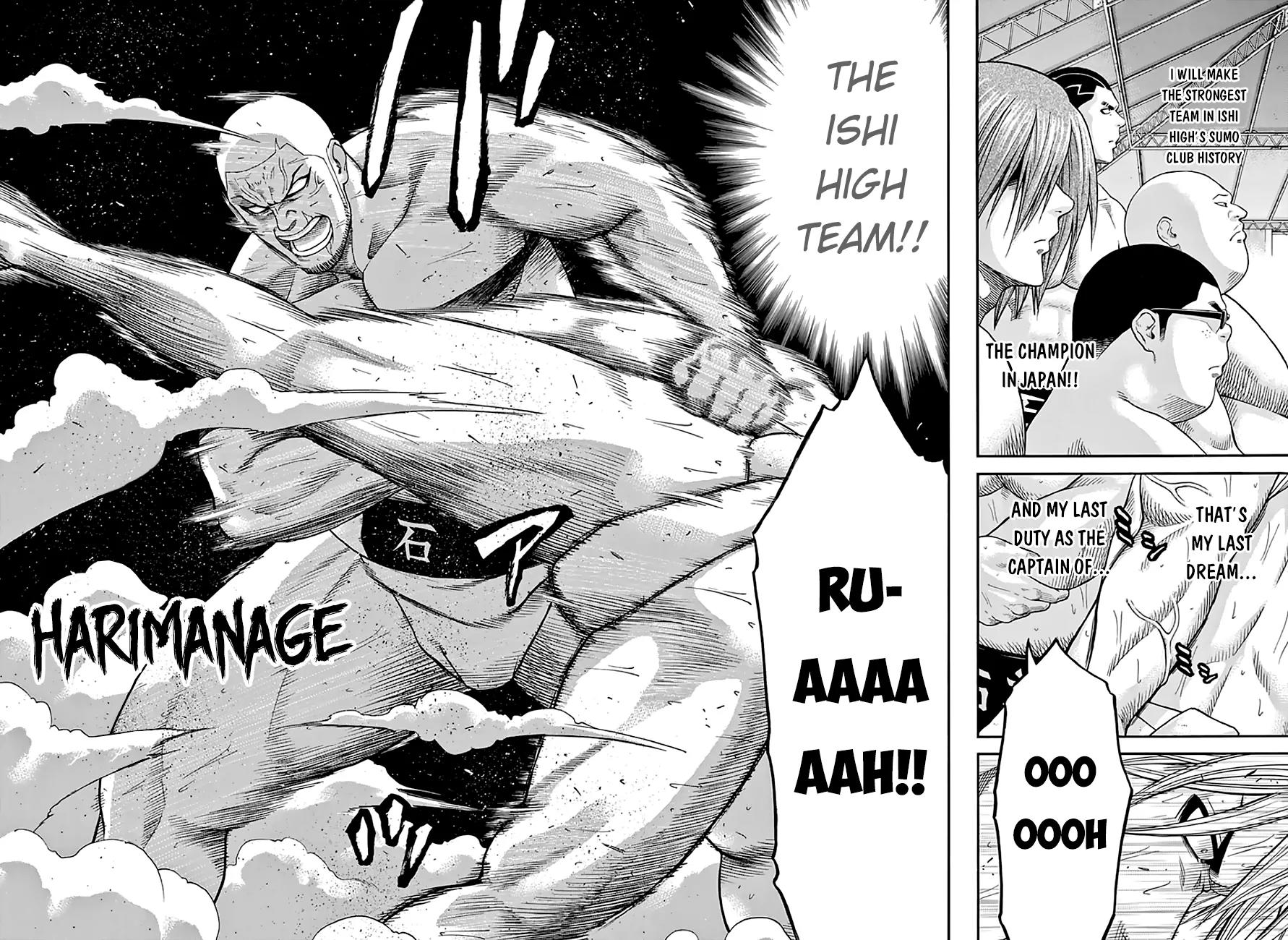 Hinomaru Zumou Chapter 59 page 7 - Chapter 59: The Captain and The Captain