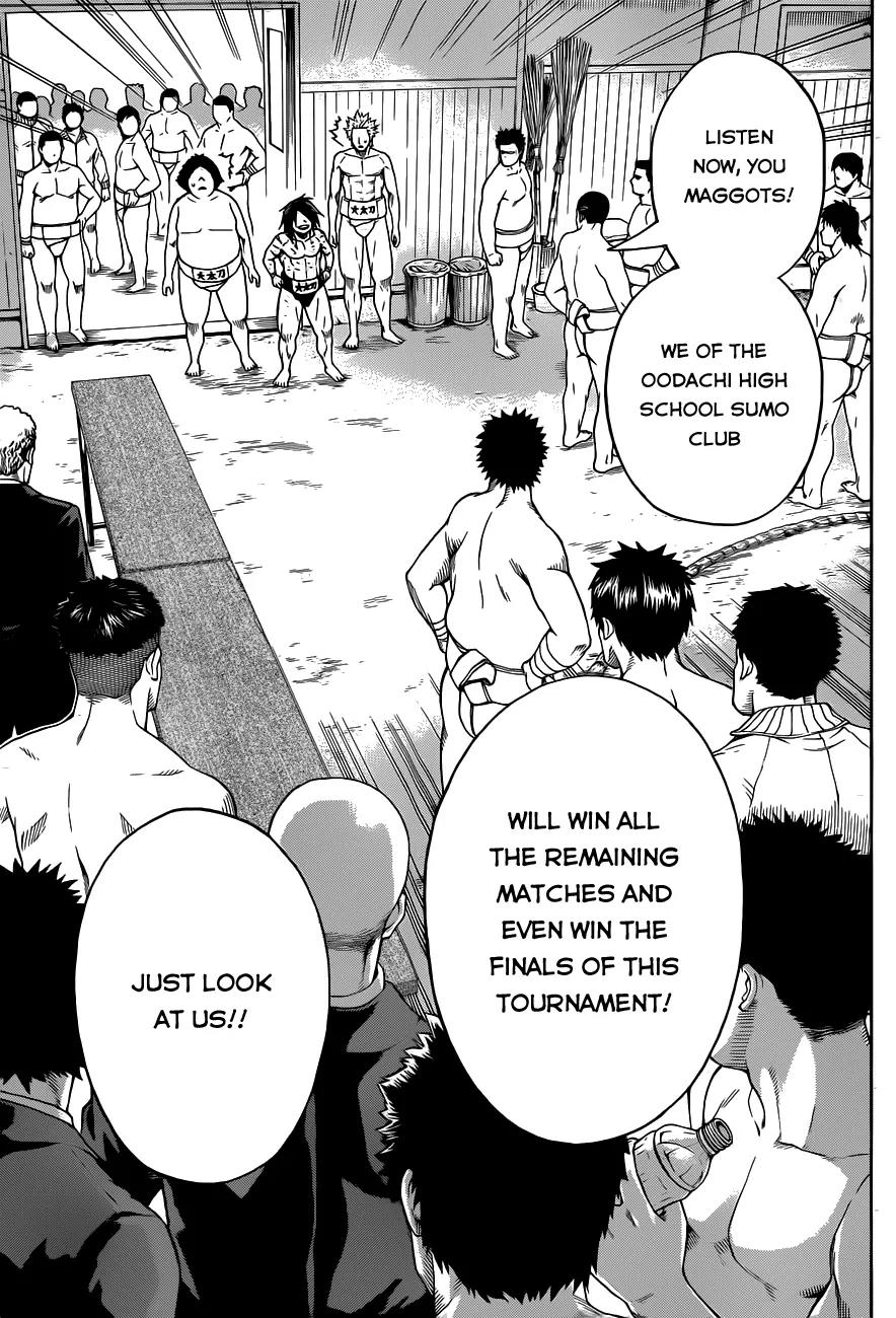 Hinomaru Zumou Chapter 6 page 18 - Chapter 6: The King's Teammates