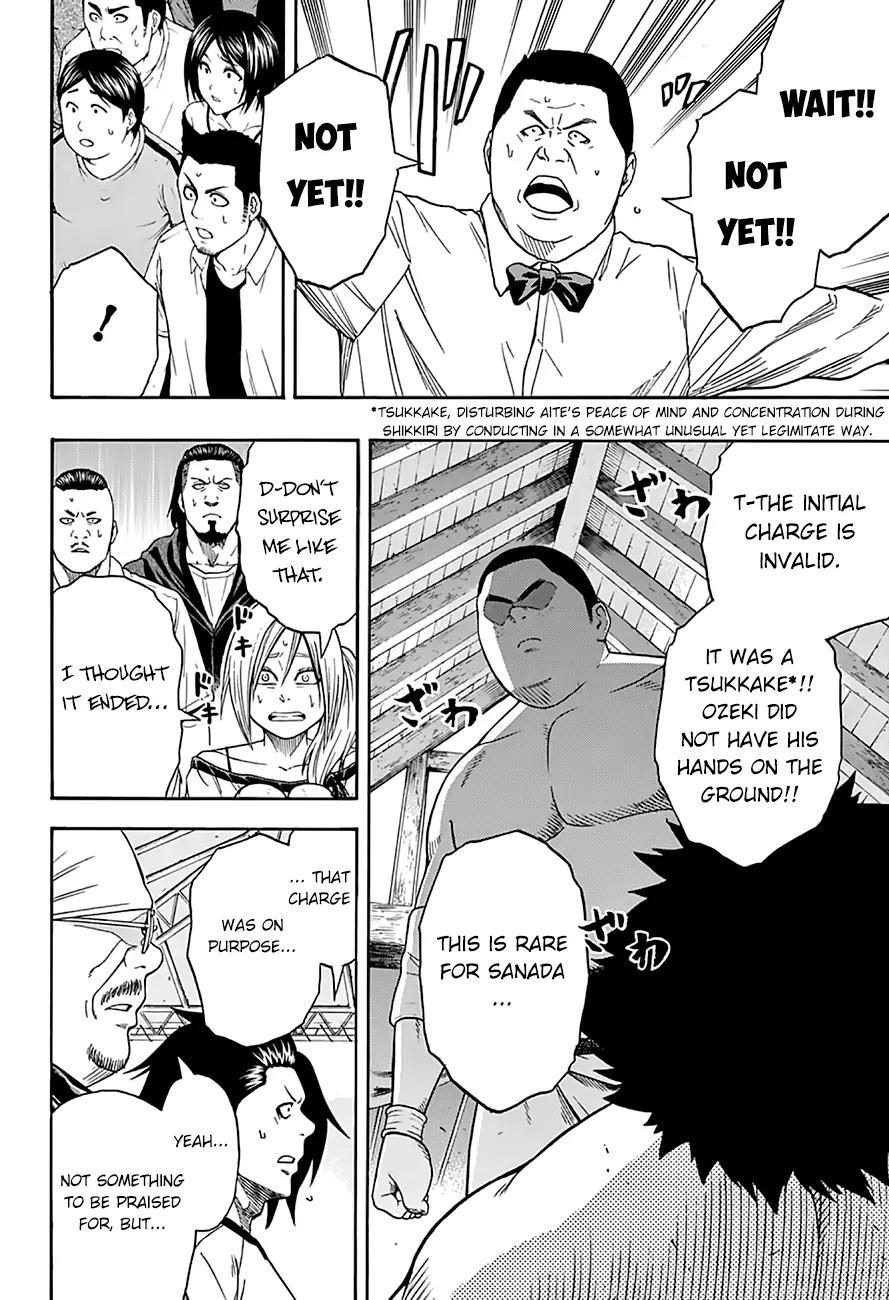 Hinomaru Zumou Chapter 60 page 13 - Chapter 60 : I Never Underestimated Him