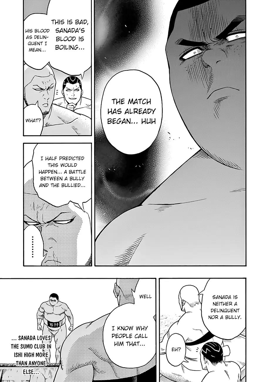 Hinomaru Zumou Chapter 60 page 14 - Chapter 60 : I Never Underestimated Him