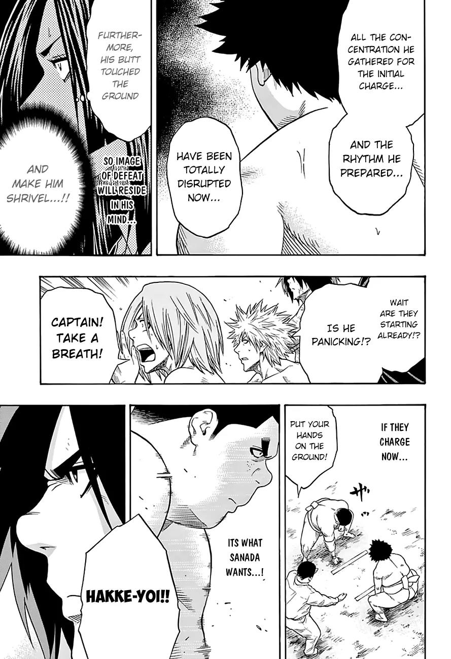 Hinomaru Zumou Chapter 60 page 16 - Chapter 60 : I Never Underestimated Him