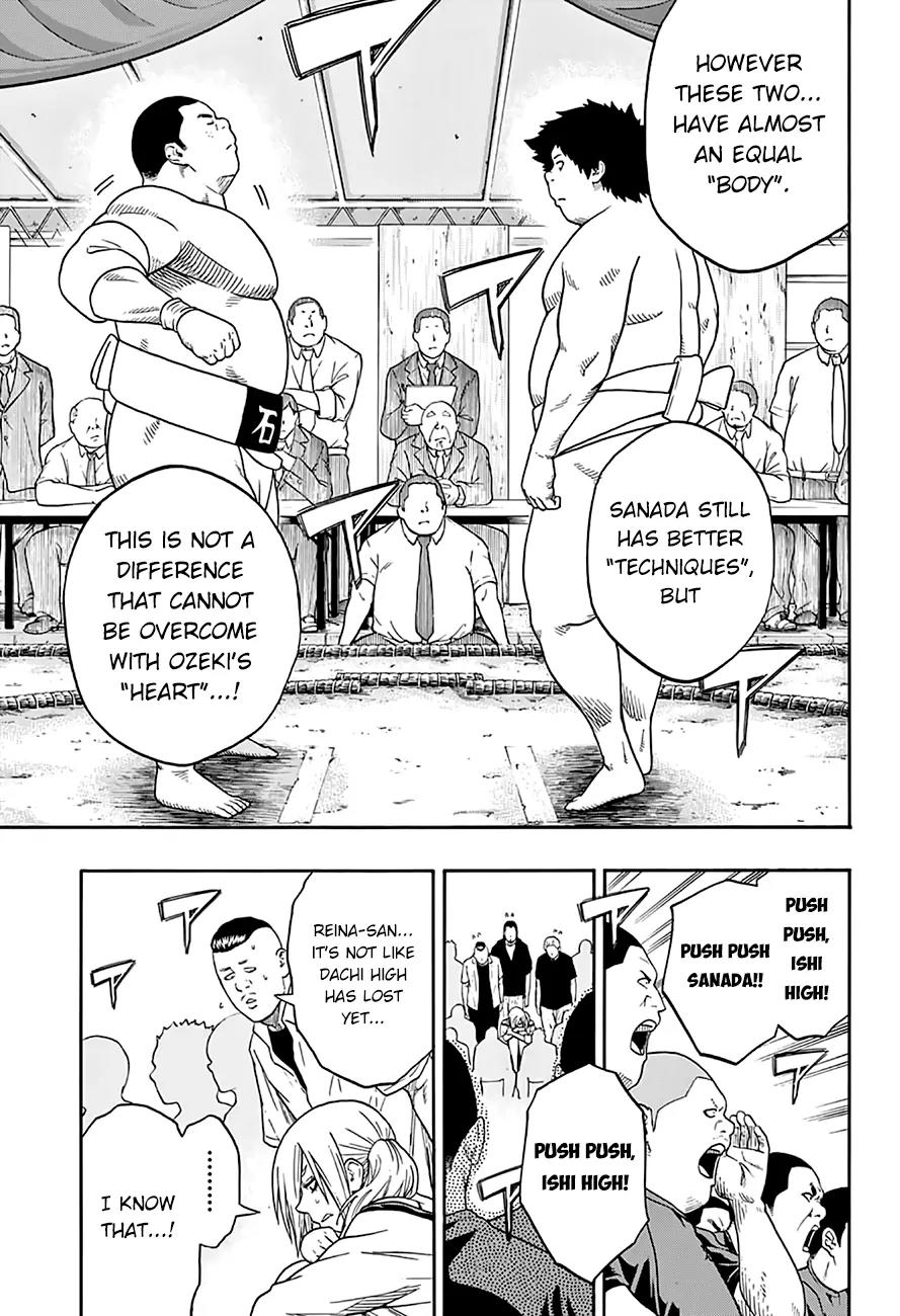 Hinomaru Zumou Chapter 60 page 8 - Chapter 60 : I Never Underestimated Him