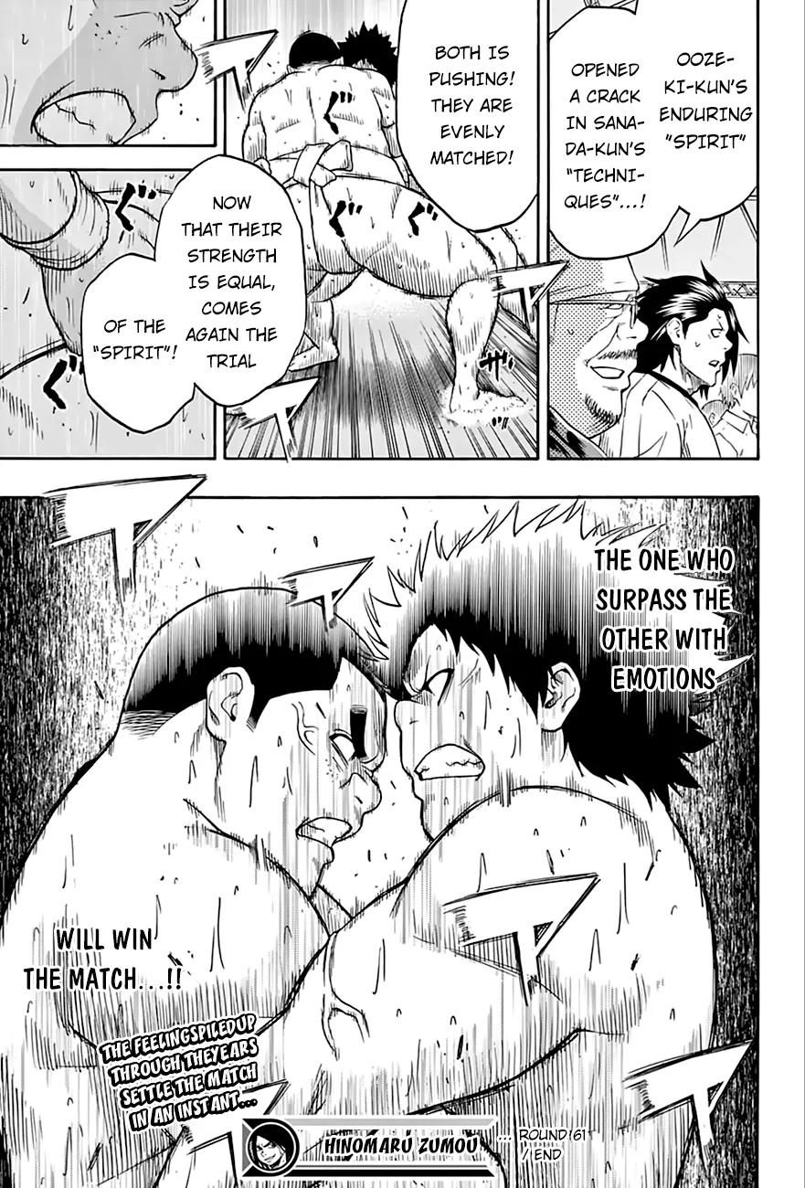 Hinomaru Zumou Chapter 61 page 20 - Chapter 61: I Love Sumo