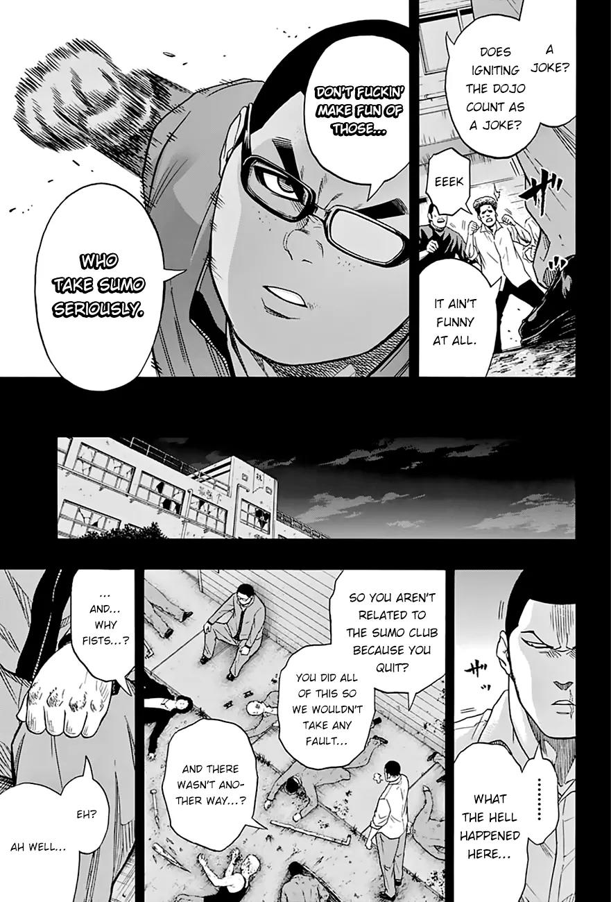 Hinomaru Zumou Chapter 61 page 8 - Chapter 61: I Love Sumo