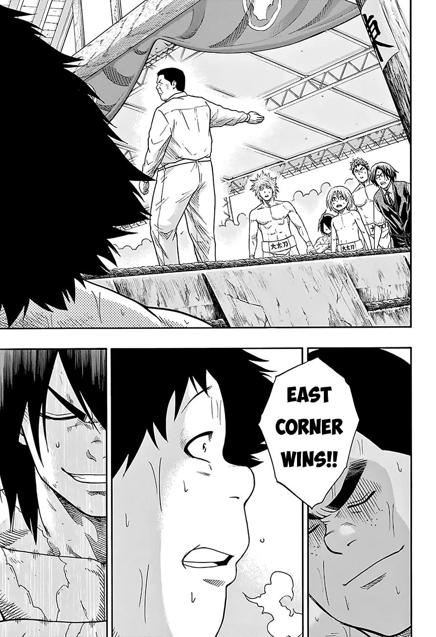 Hinomaru Zumou Chapter 62 page 13 - Chapter 62: The Final Destination of The Path One Believes