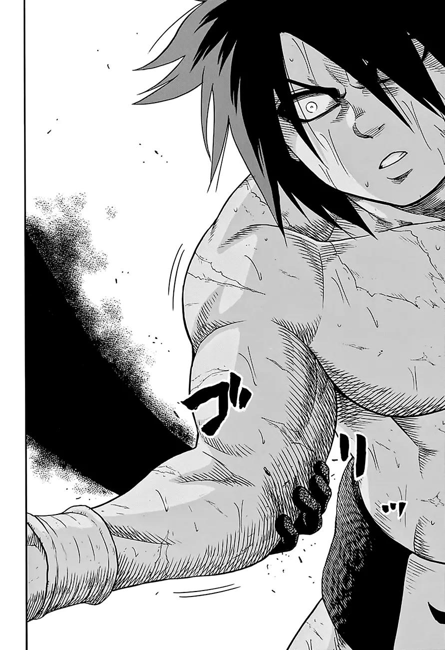 Hinomaru Zumou Chapter 64 page 17 - Chapter 64: Onimaru Kunitsuka Vs Mikazuki Munechika, Second Round 2