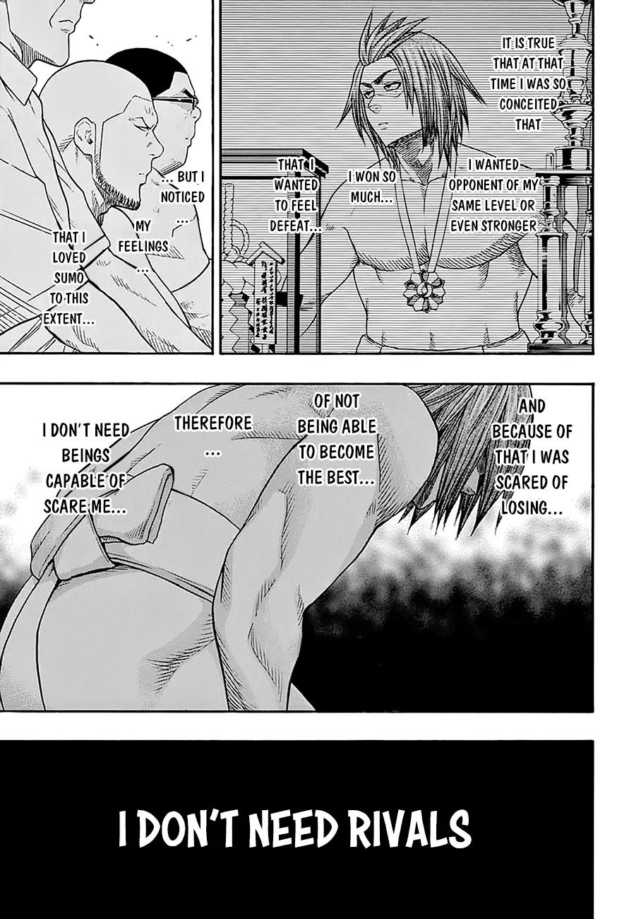 Hinomaru Zumou Chapter 64 page 20 - Chapter 64: Onimaru Kunitsuka Vs Mikazuki Munechika, Second Round 2