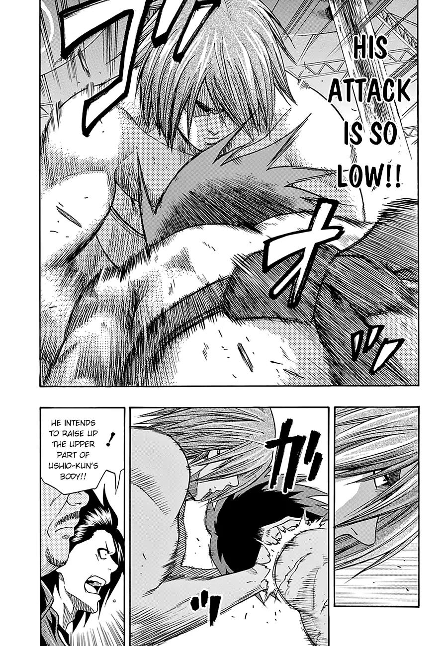 Hinomaru Zumou Chapter 64 page 5 - Chapter 64: Onimaru Kunitsuka Vs Mikazuki Munechika, Second Round 2