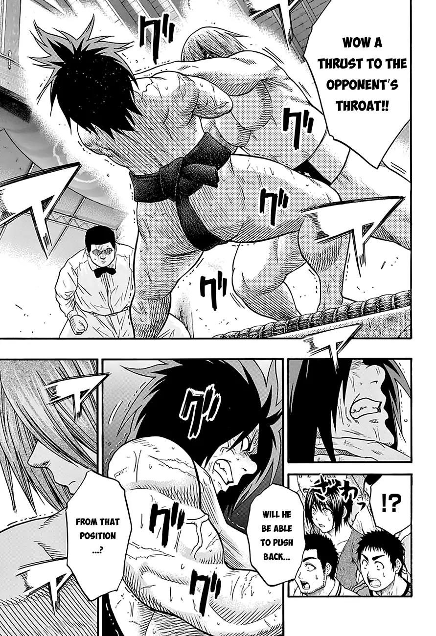 Hinomaru Zumou Chapter 65 page 7 - Chapter 65: Onimaru Kunitsuka Vs Mikazuki Munechika, Second Round 3