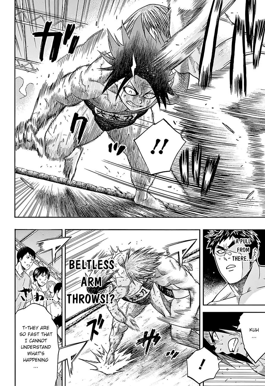 Hinomaru Zumou Chapter 65 page 8 - Chapter 65: Onimaru Kunitsuka Vs Mikazuki Munechika, Second Round 3