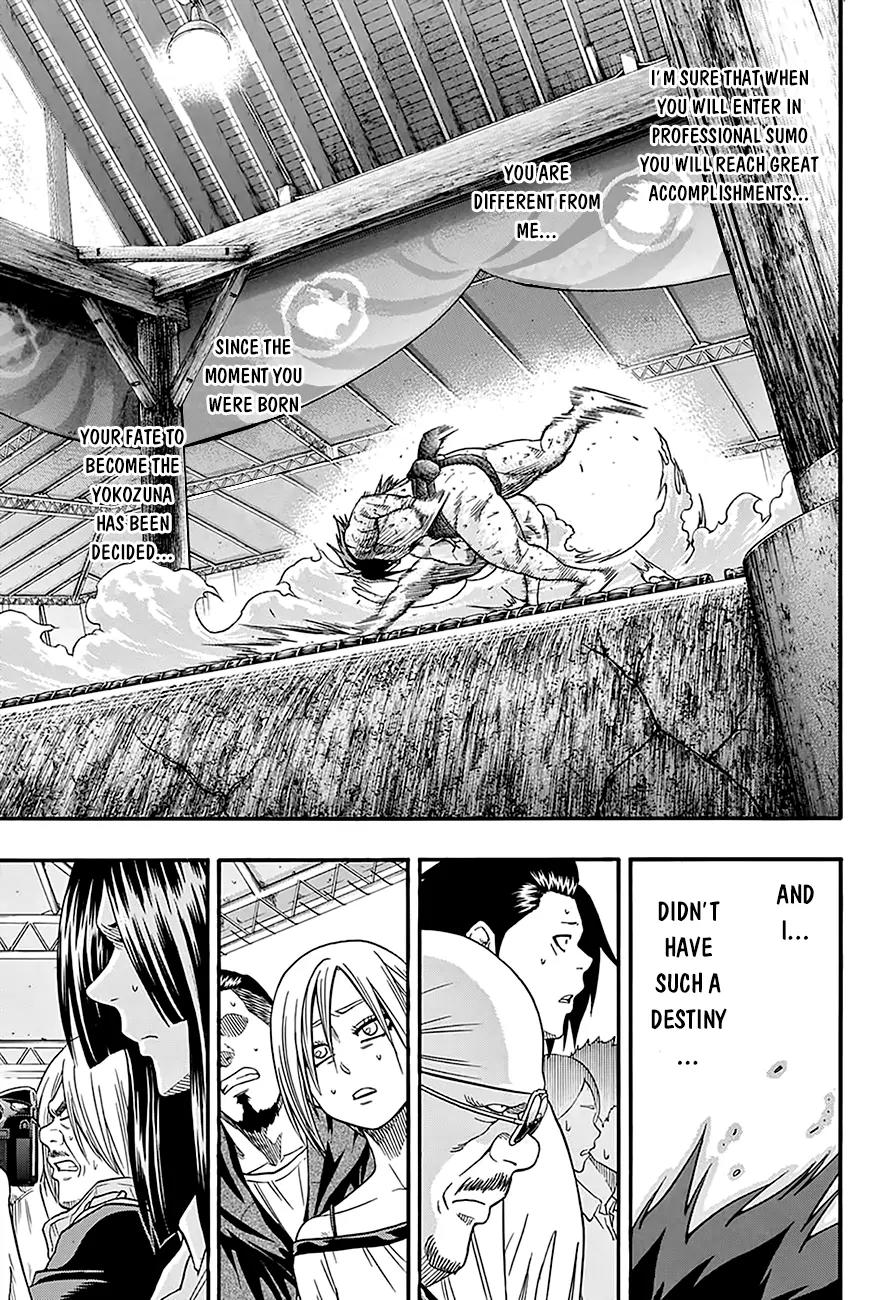 Hinomaru Zumou Chapter 66 page 11 - Chapter 66: Onimaru Kunitsuka Vs Mikazuki Munechika, Second Round 4