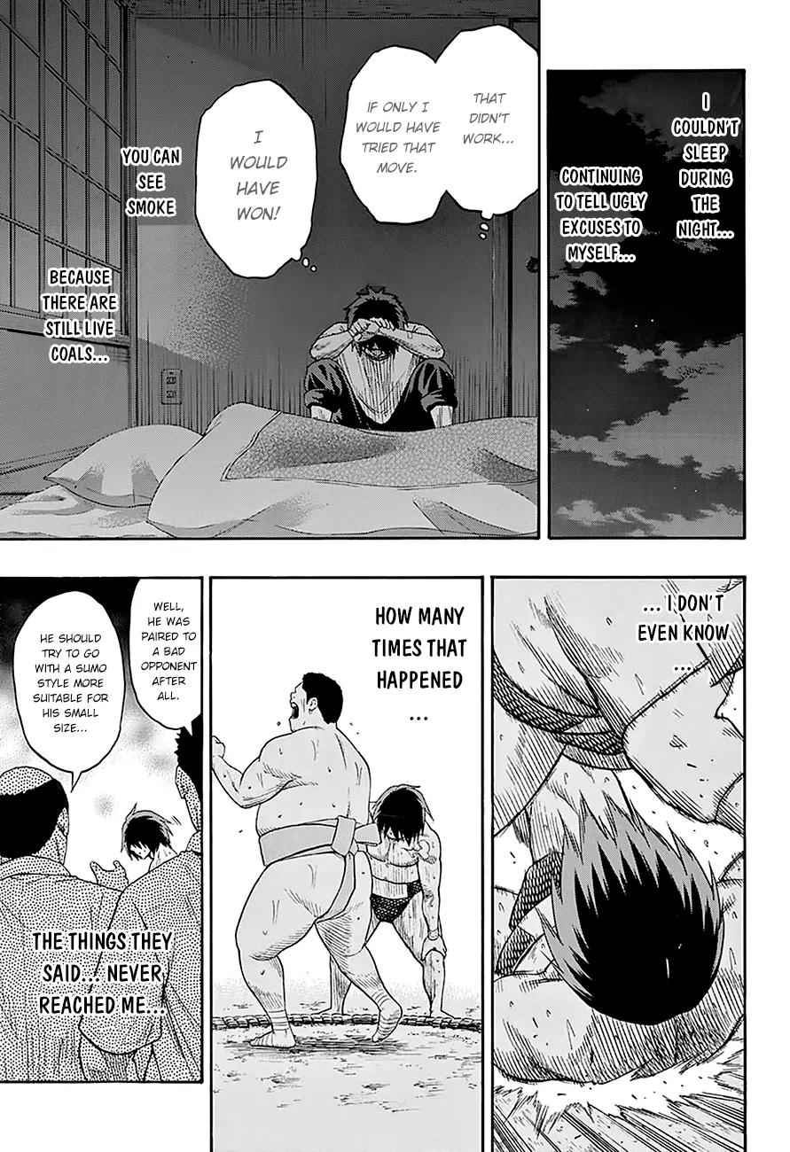 Hinomaru Zumou Chapter 66 page 7 - Chapter 66: Onimaru Kunitsuka Vs Mikazuki Munechika, Second Round 4