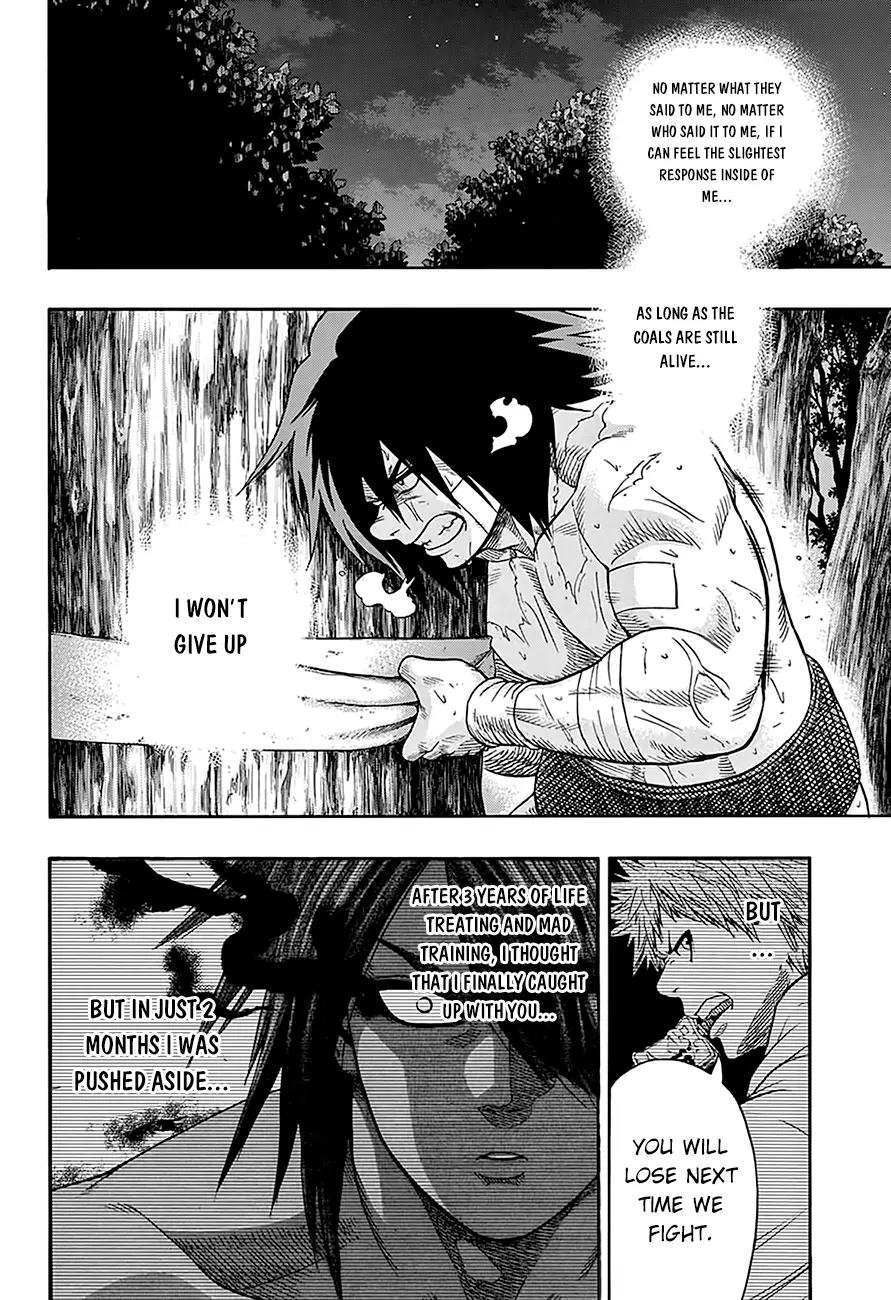 Hinomaru Zumou Chapter 66 page 8 - Chapter 66: Onimaru Kunitsuka Vs Mikazuki Munechika, Second Round 4