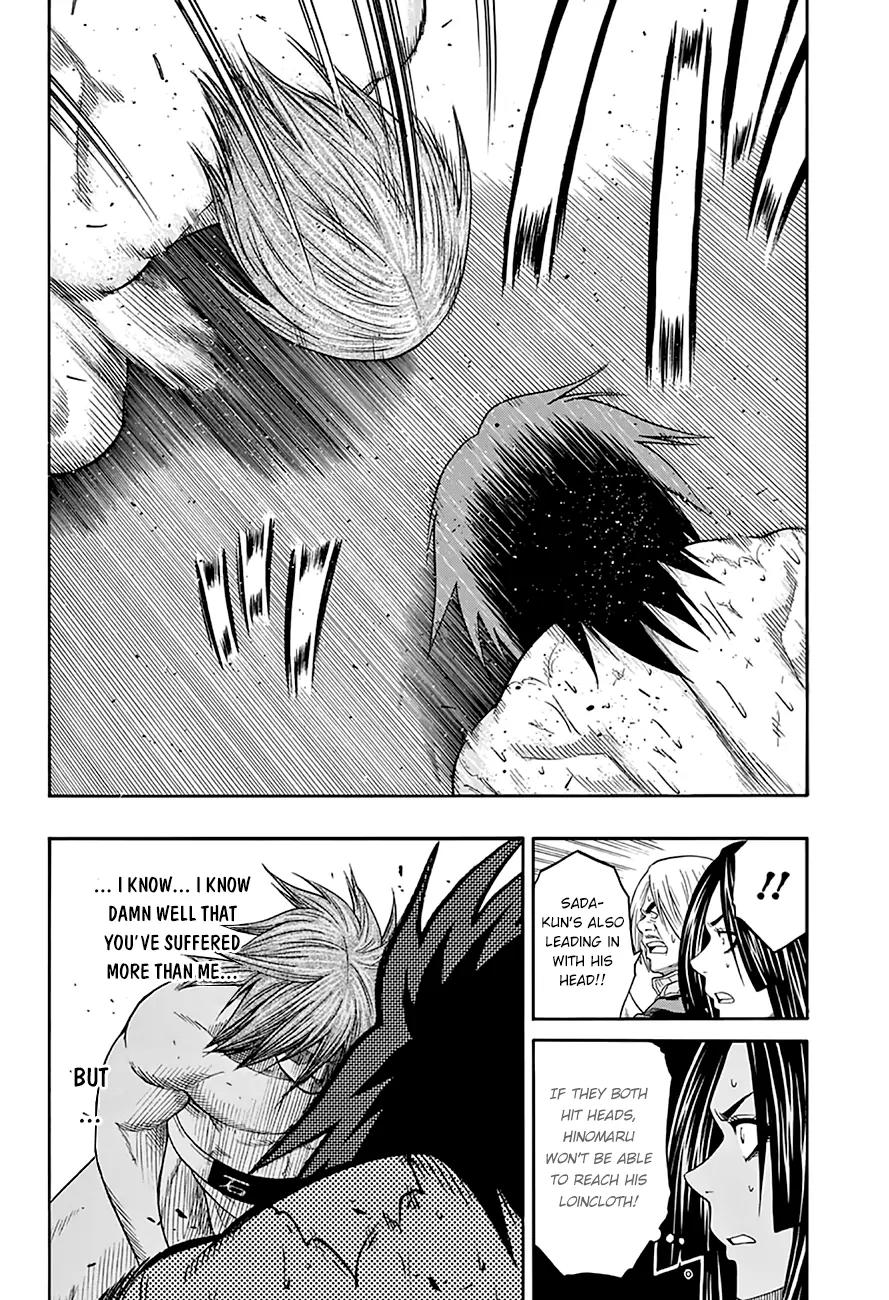 Hinomaru Zumou Chapter 67 page 3 - Chapter 67: Onimaru Kunitsuka Vs Mikazuki Munechika, Second Round 5