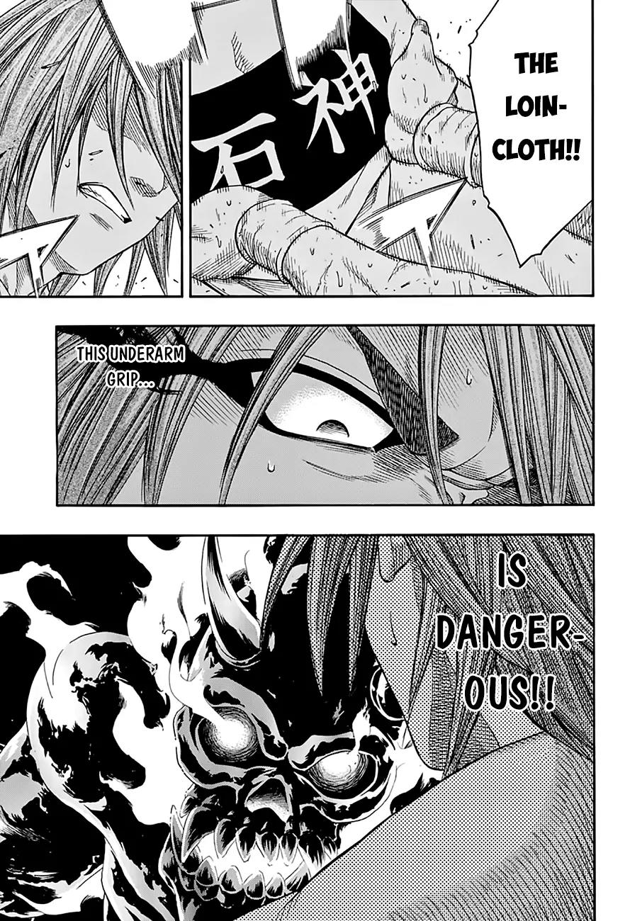 Hinomaru Zumou Chapter 67 page 6 - Chapter 67: Onimaru Kunitsuka Vs Mikazuki Munechika, Second Round 5