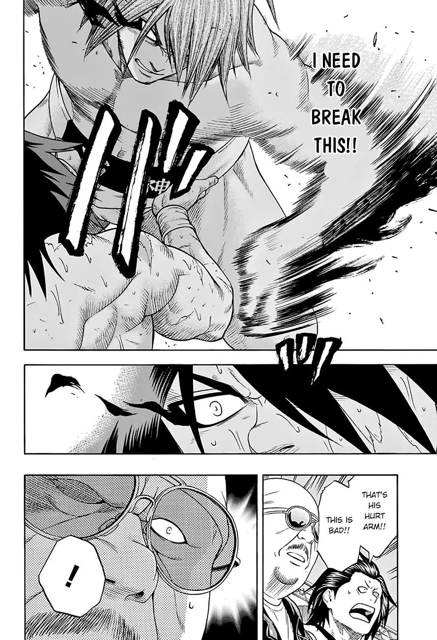 Hinomaru Zumou Chapter 67 page 7 - Chapter 67: Onimaru Kunitsuka Vs Mikazuki Munechika, Second Round 5