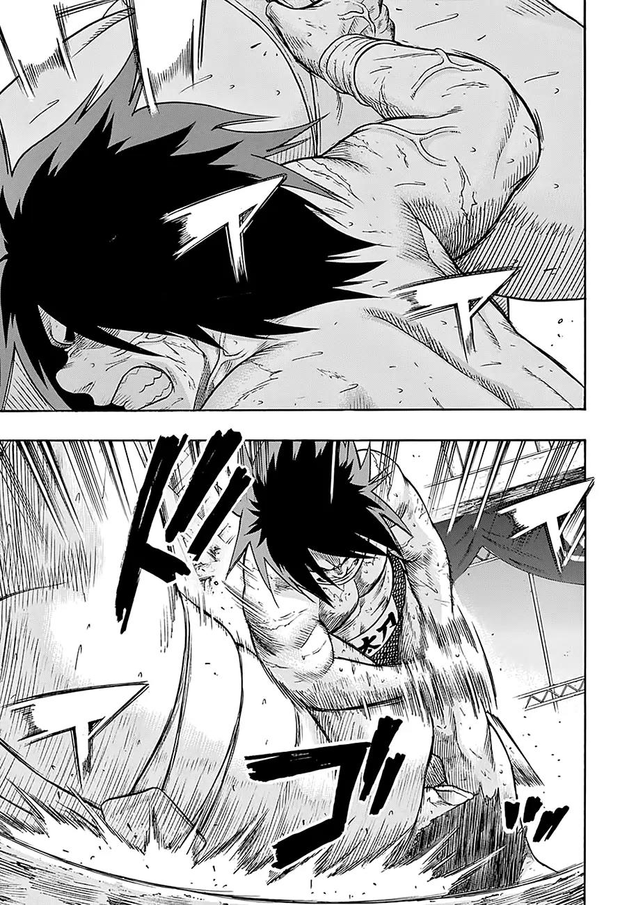 Hinomaru Zumou Chapter 69 page 13 - Chapter 69: The Confrontation Between Comrades