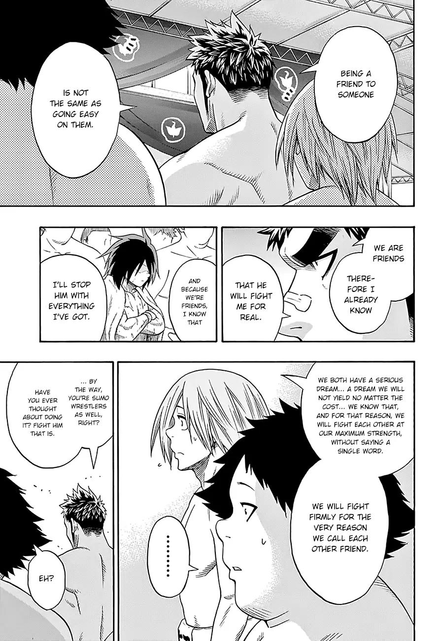 Hinomaru Zumou Chapter 69 page 15 - Chapter 69: The Confrontation Between Comrades