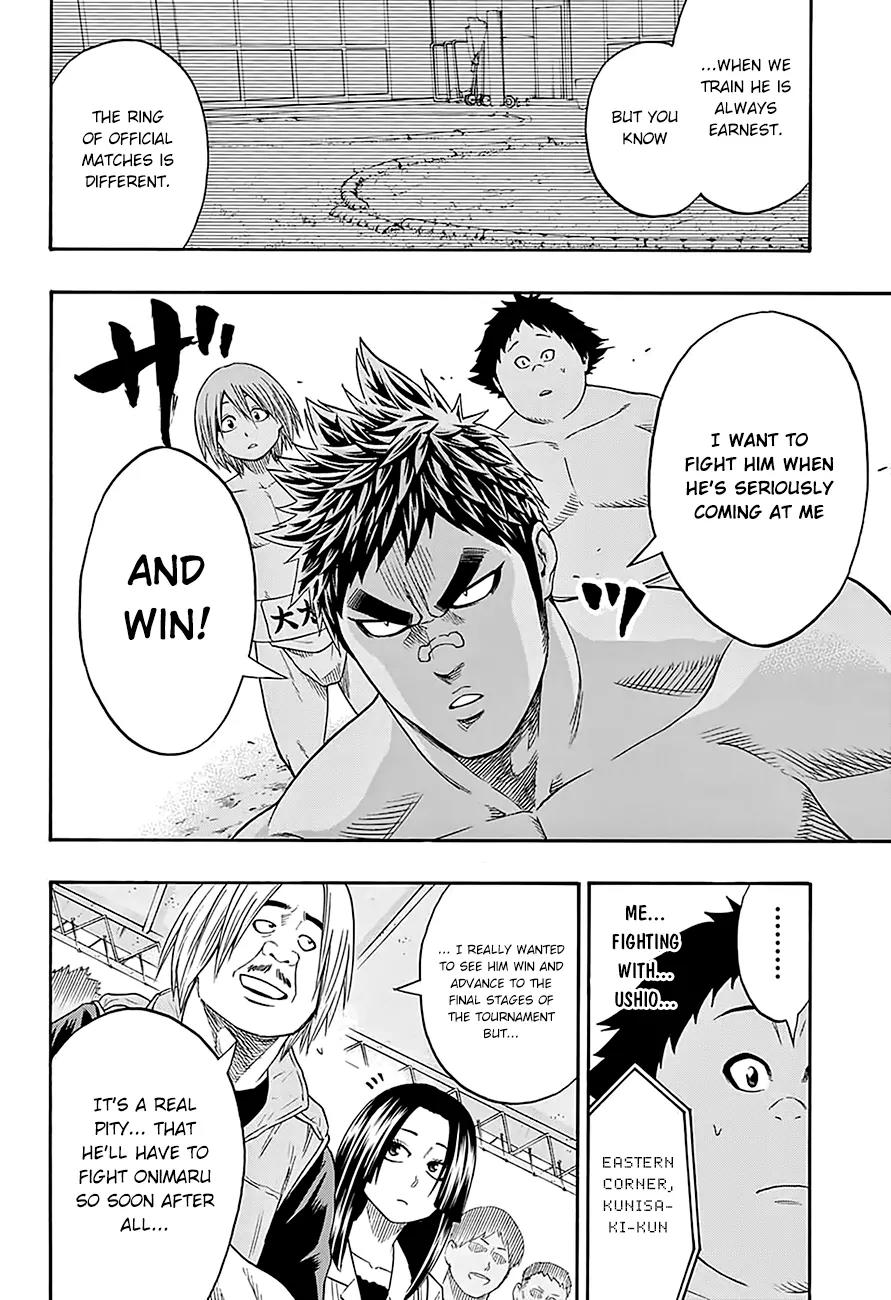 Hinomaru Zumou Chapter 69 page 16 - Chapter 69: The Confrontation Between Comrades