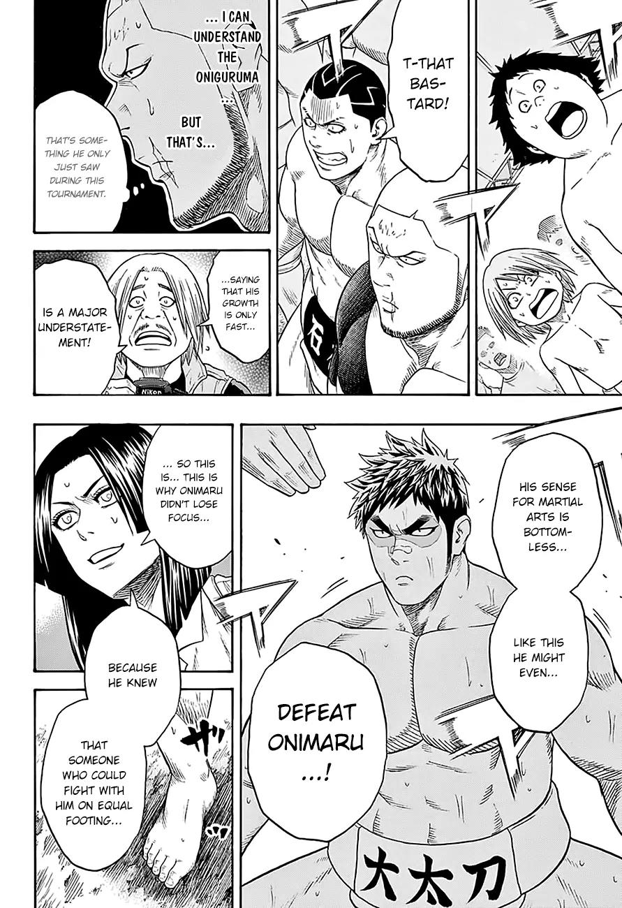 Hinomaru Zumou Chapter 69 page 19 - Chapter 69: The Confrontation Between Comrades