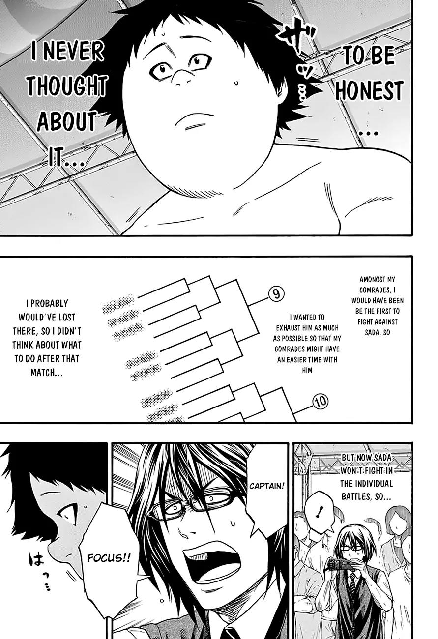 Hinomaru Zumou Chapter 69 page 7 - Chapter 69: The Confrontation Between Comrades