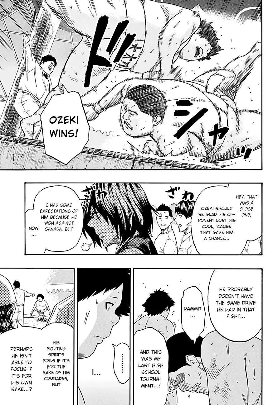 Hinomaru Zumou Chapter 69 page 9 - Chapter 69: The Confrontation Between Comrades