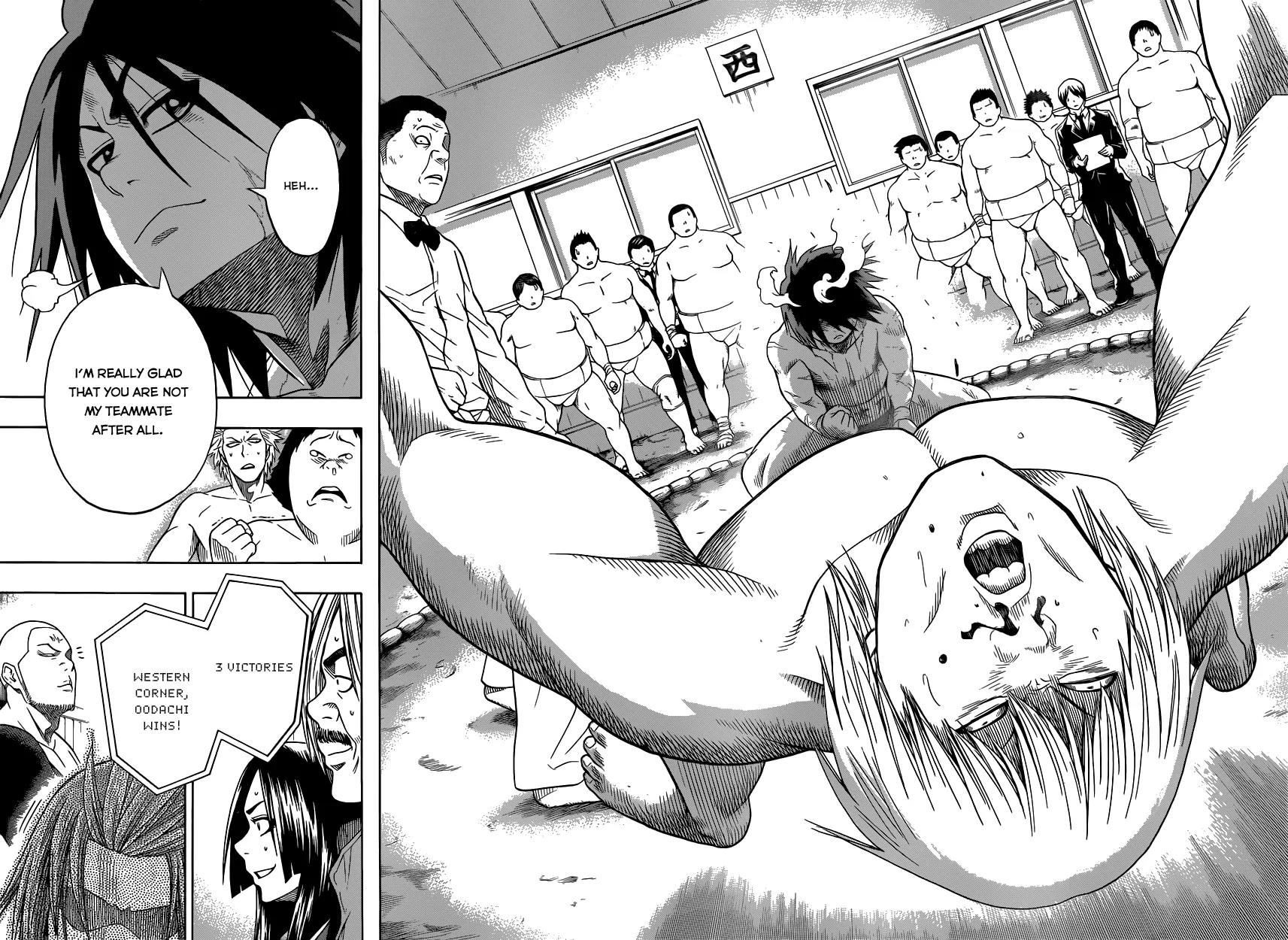 Hinomaru Zumou Chapter 7 page 18 - Chapter 7: The way to Win