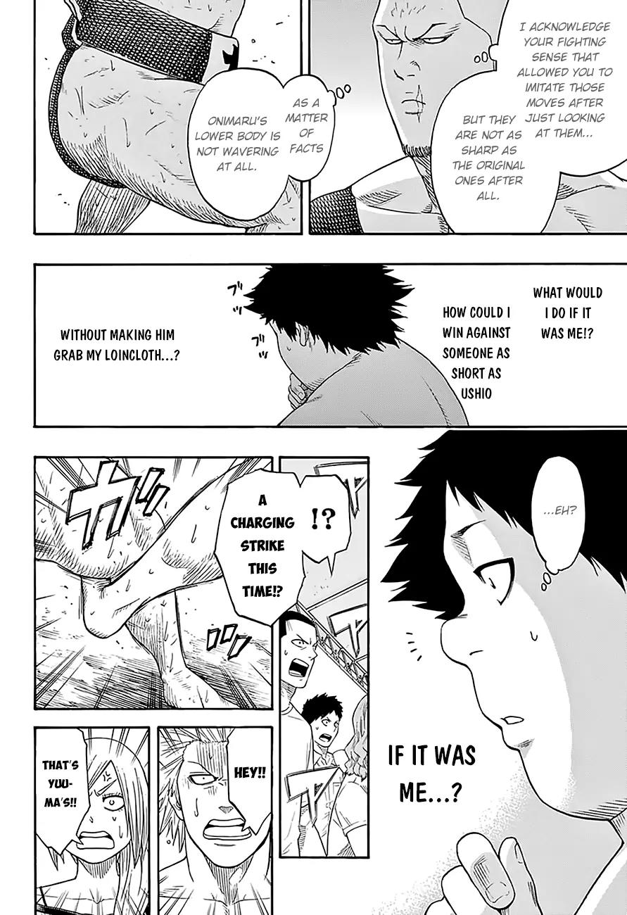 Hinomaru Zumou Chapter 70 page 10 - Chapter 70: Respect and Competitive Spirit