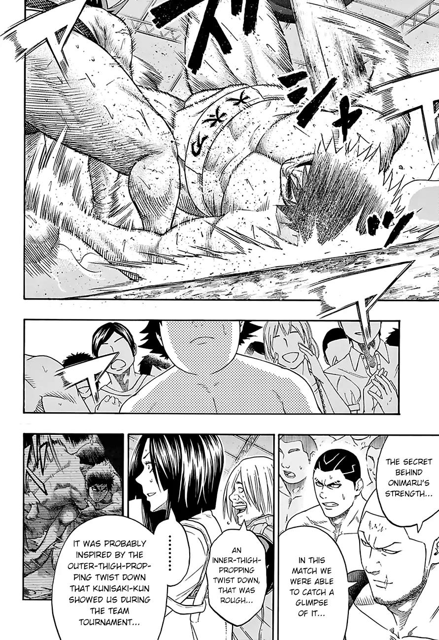 Hinomaru Zumou Chapter 70 page 15 - Chapter 70: Respect and Competitive Spirit